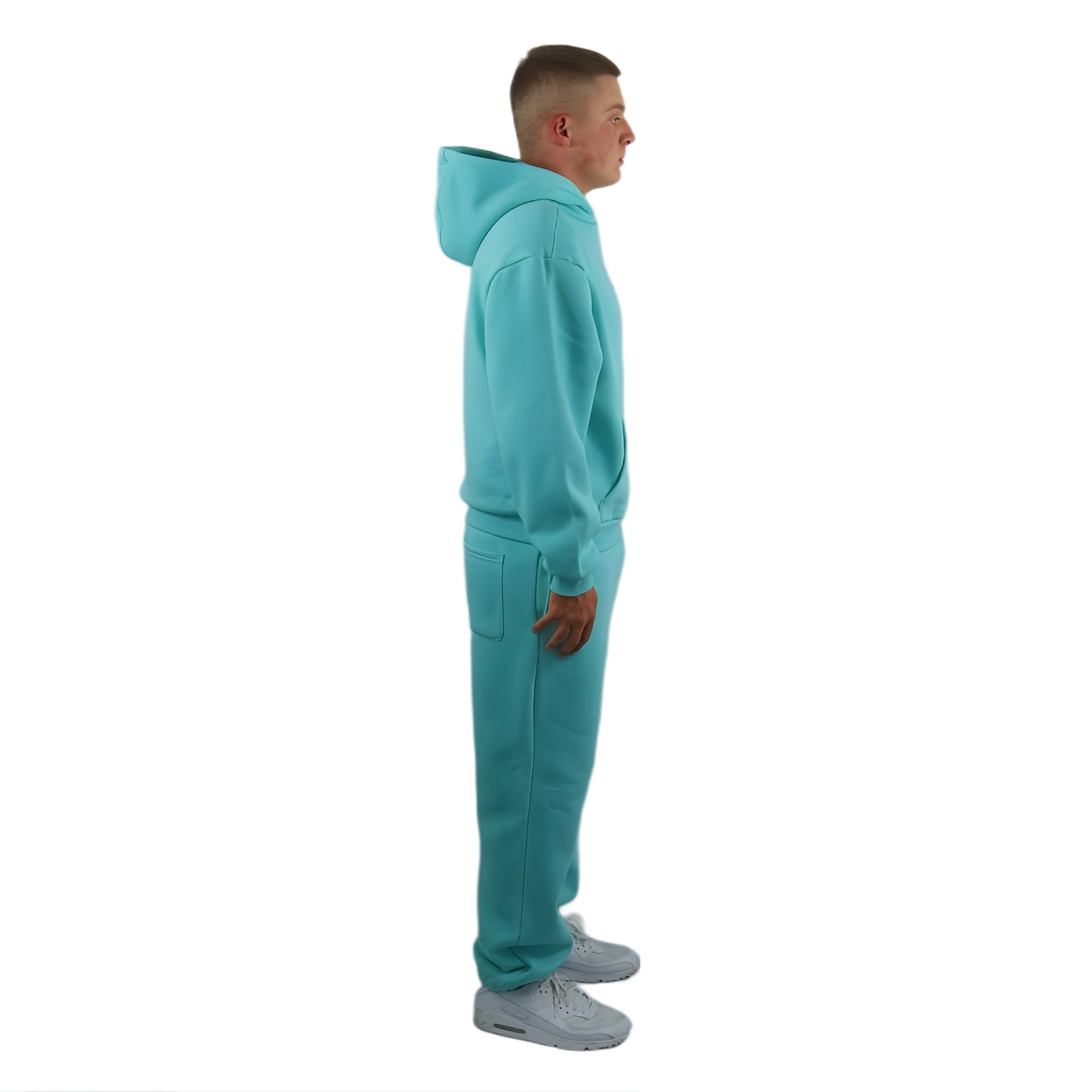 CUFF JOGGER WATER BLUE