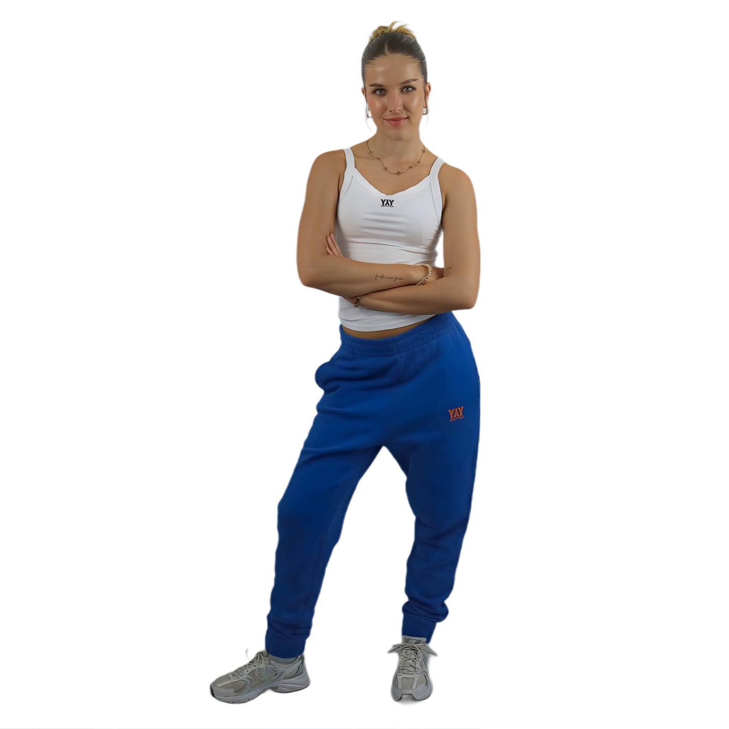 CUFF JOGGER HEAVY ROYALE BLUE