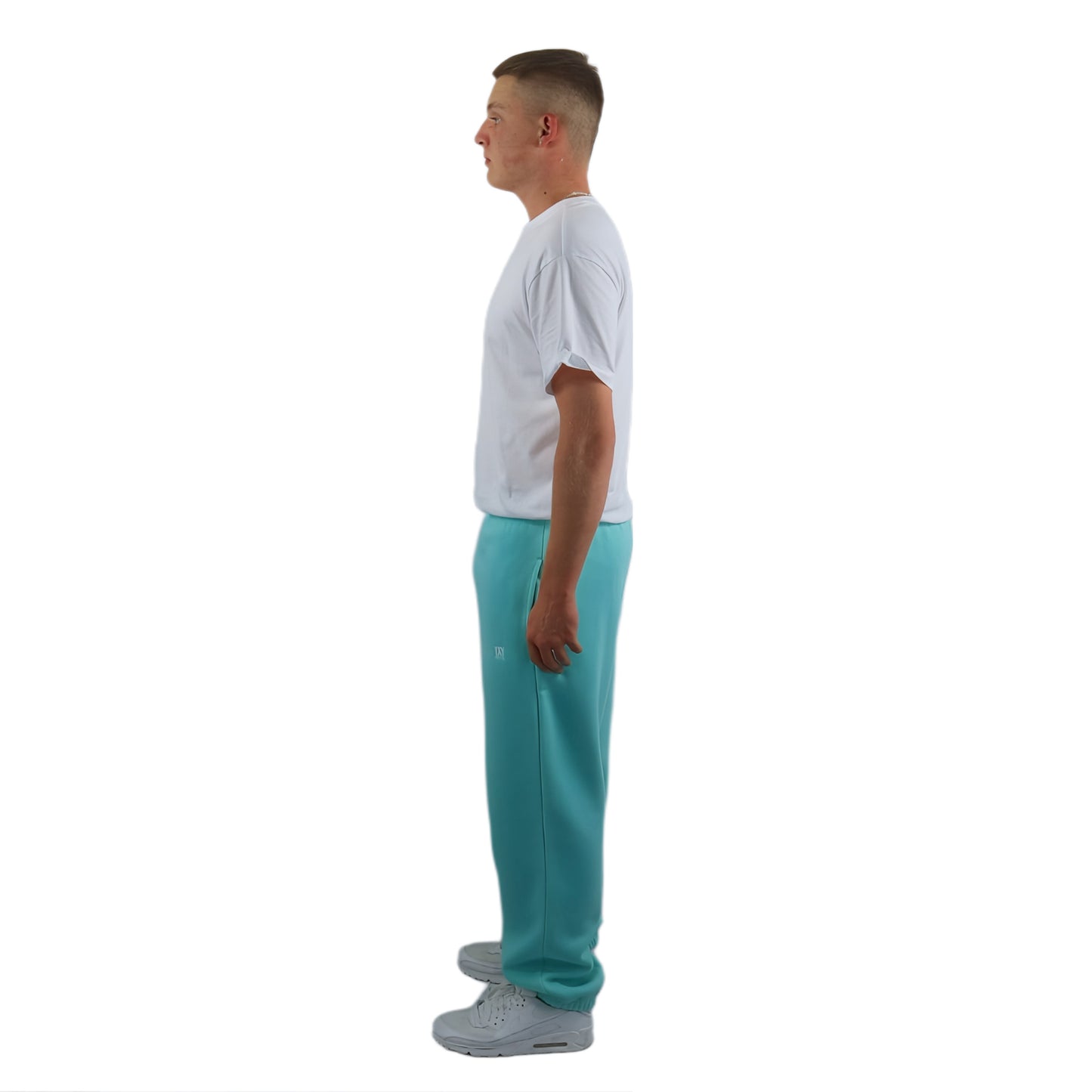 CUFF JOGGER WATER BLUE