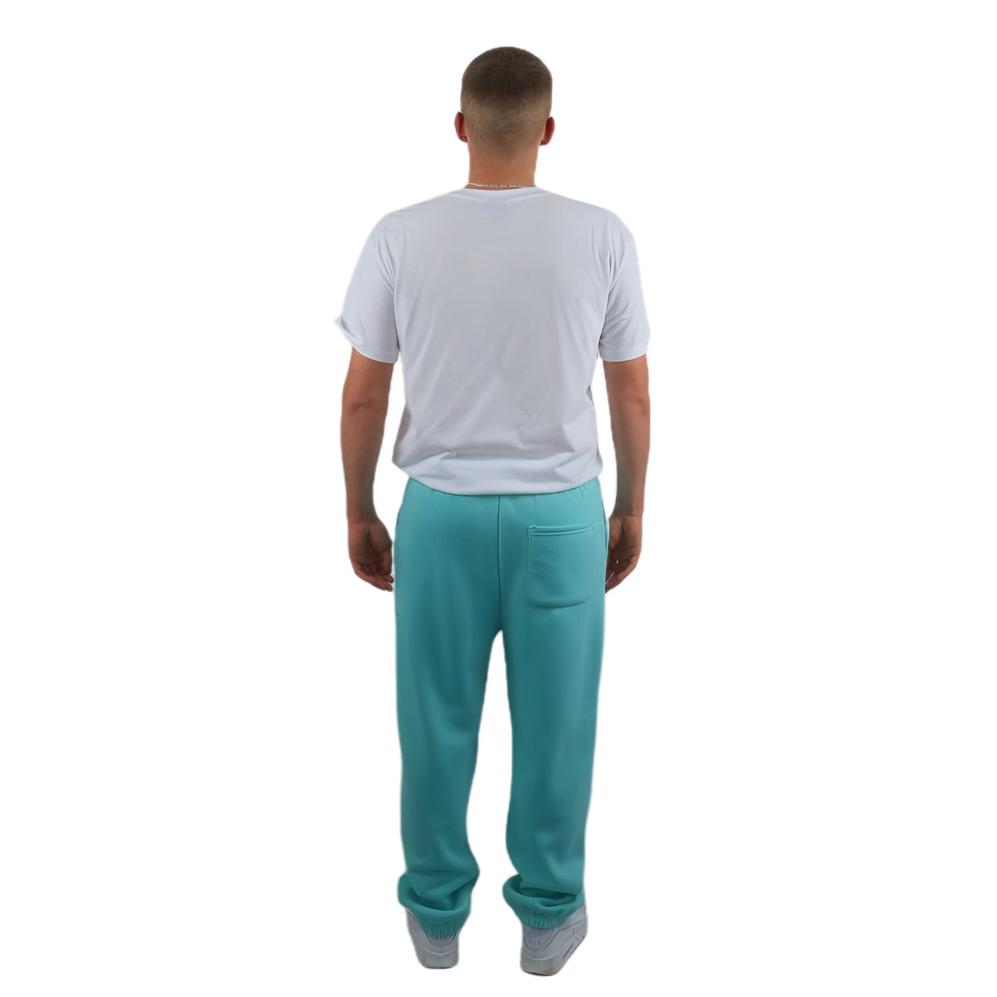 CUFF JOGGER WATER BLUE