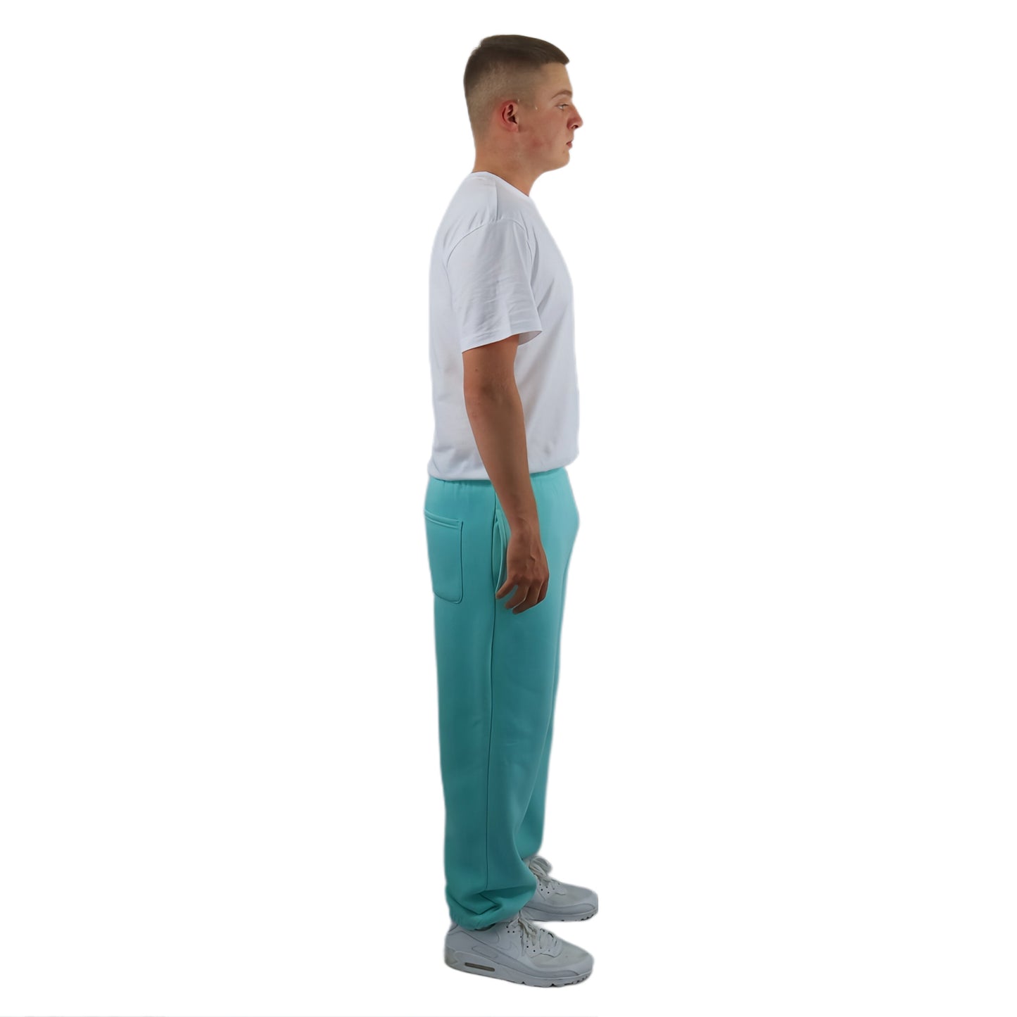 CUFF JOGGER WATER BLUE