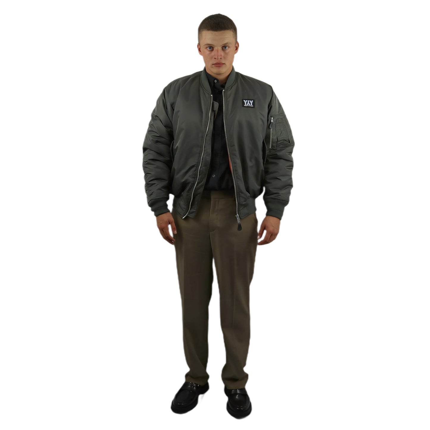 BOMBER JACKET ANTHRACITE