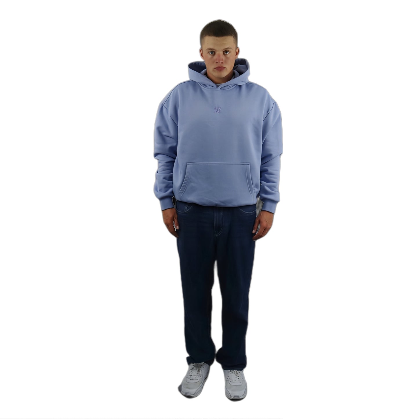 HOODIE X-TRA HEAVY SOFT VIO BLUE