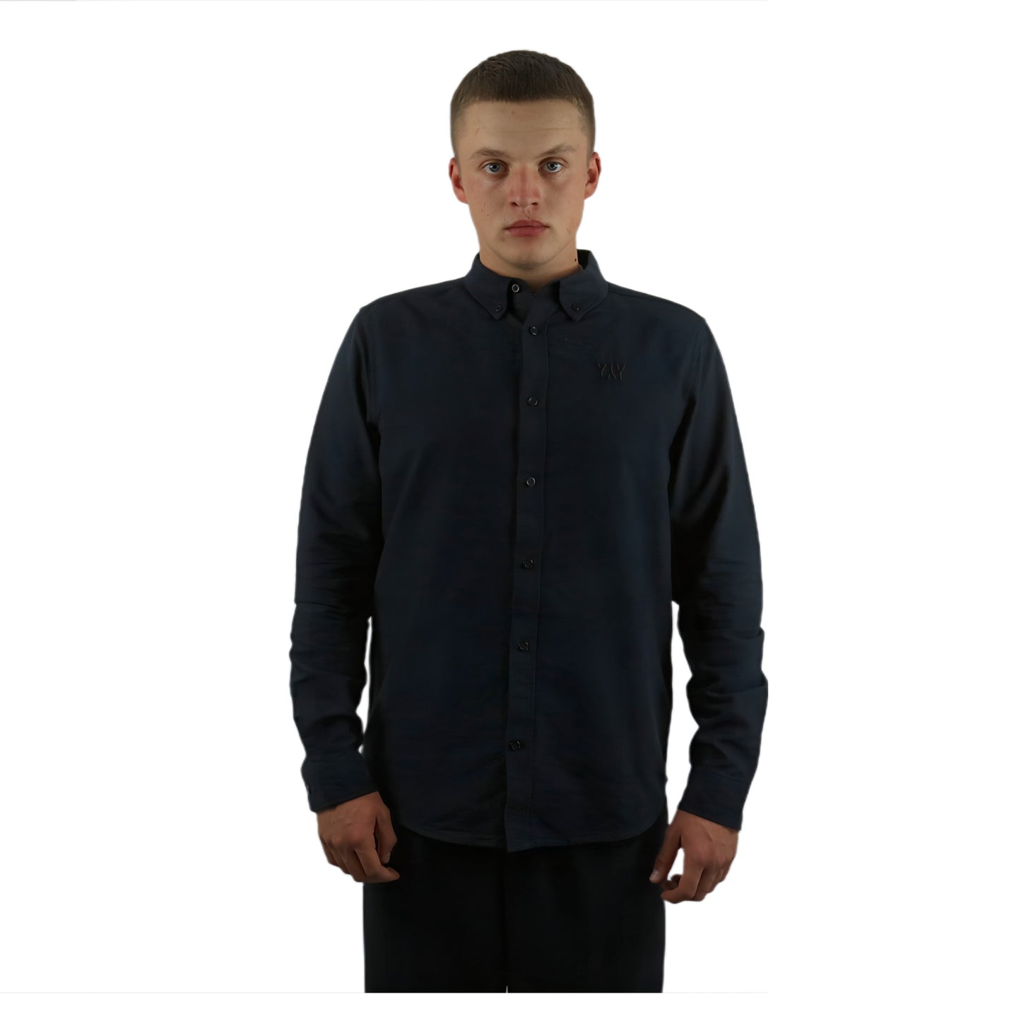 OXFORD SHIRT BLACK WASHED