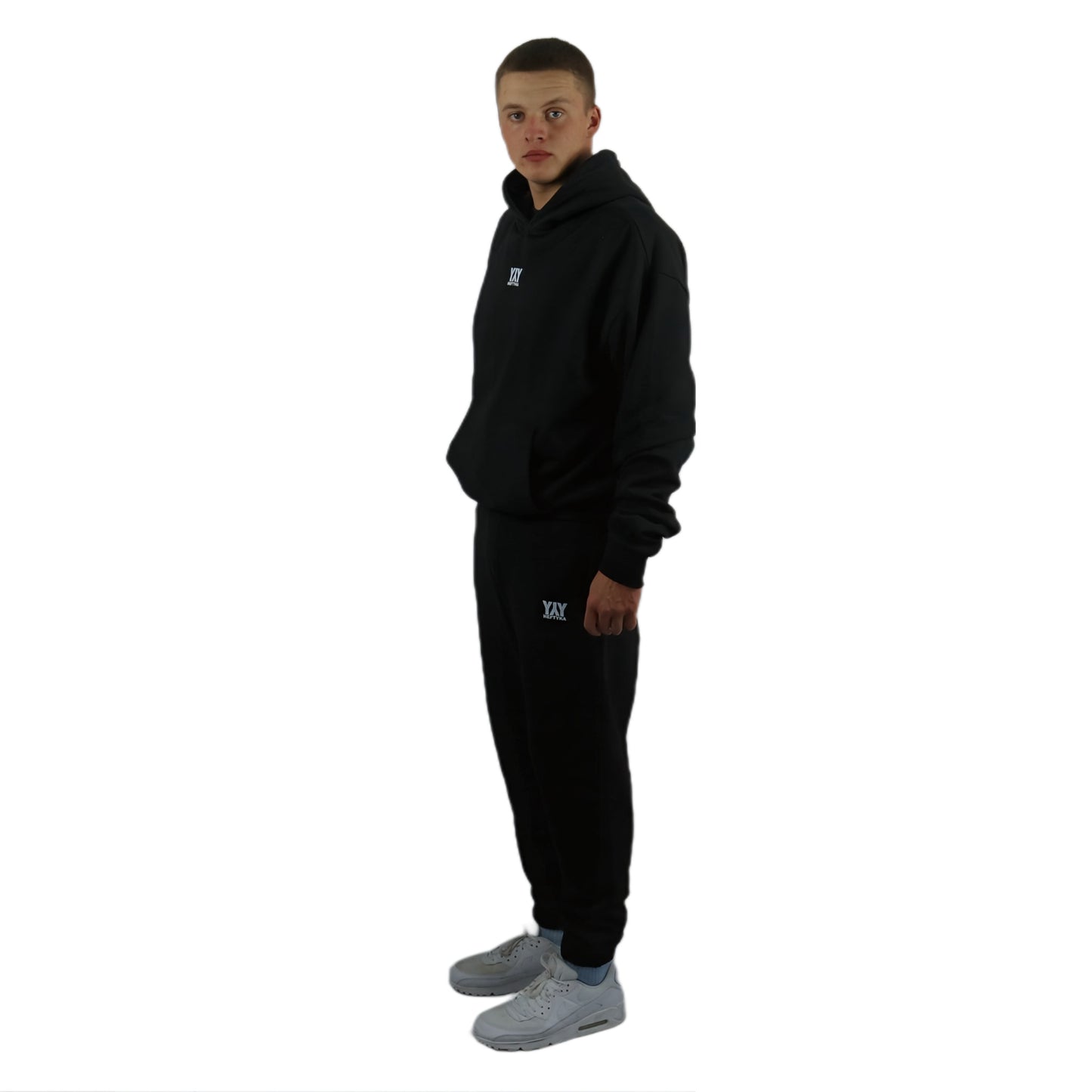 HOODIE HEAVY BLACK