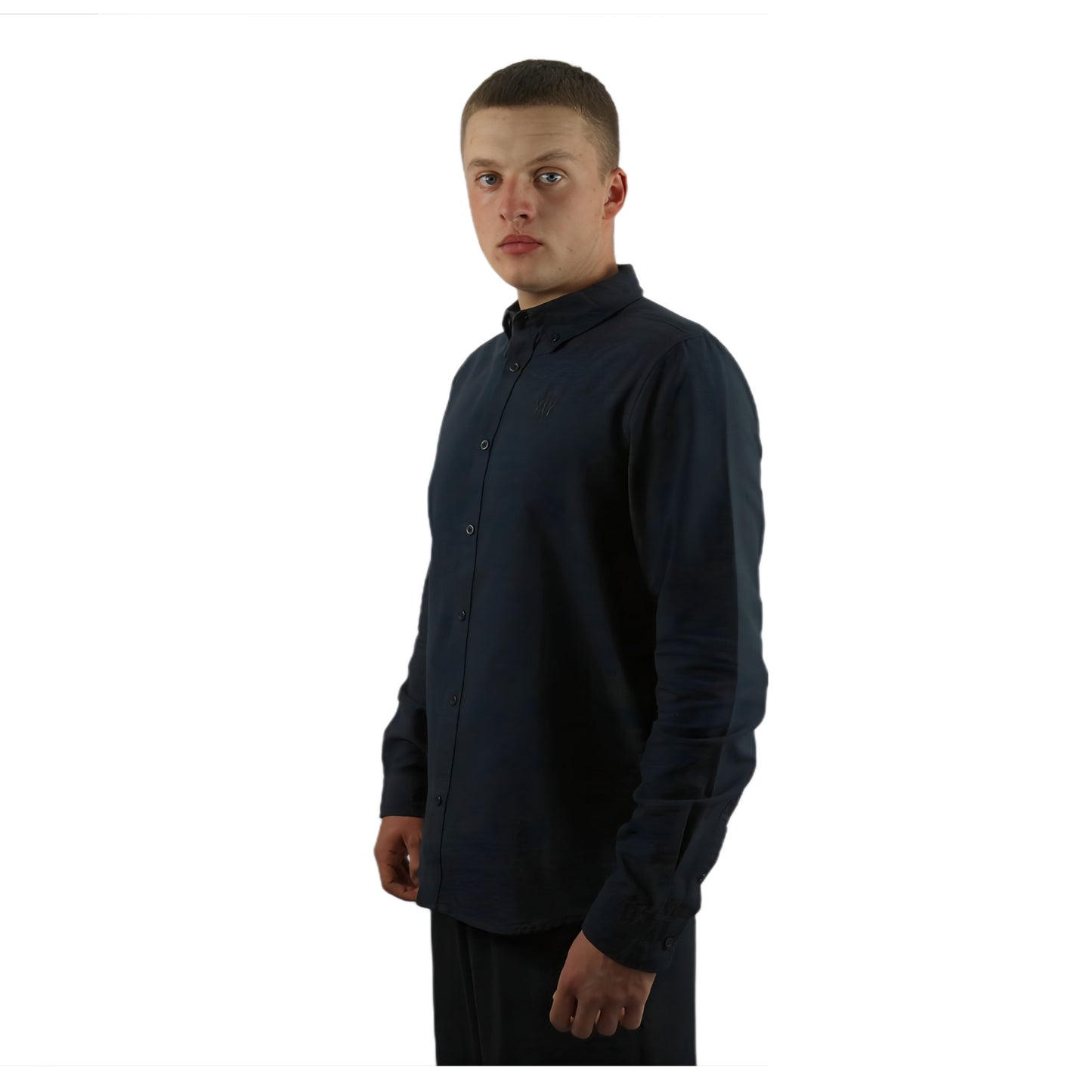 OXFORD SHIRT BLACK WASHED