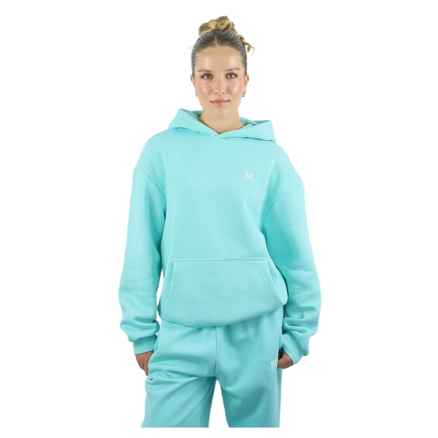 HOODIE WATER BLUE