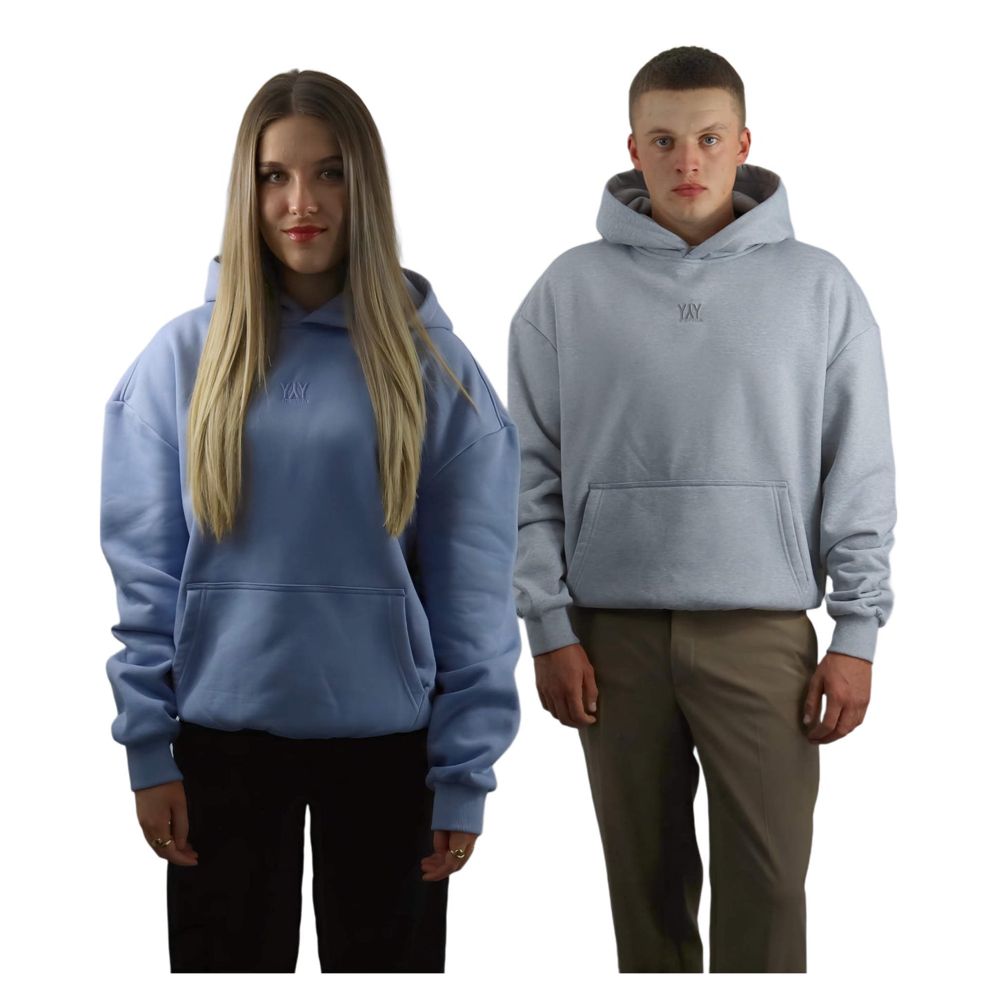 HOODIE X-TRA HEAVY SOFT VIO BLUE