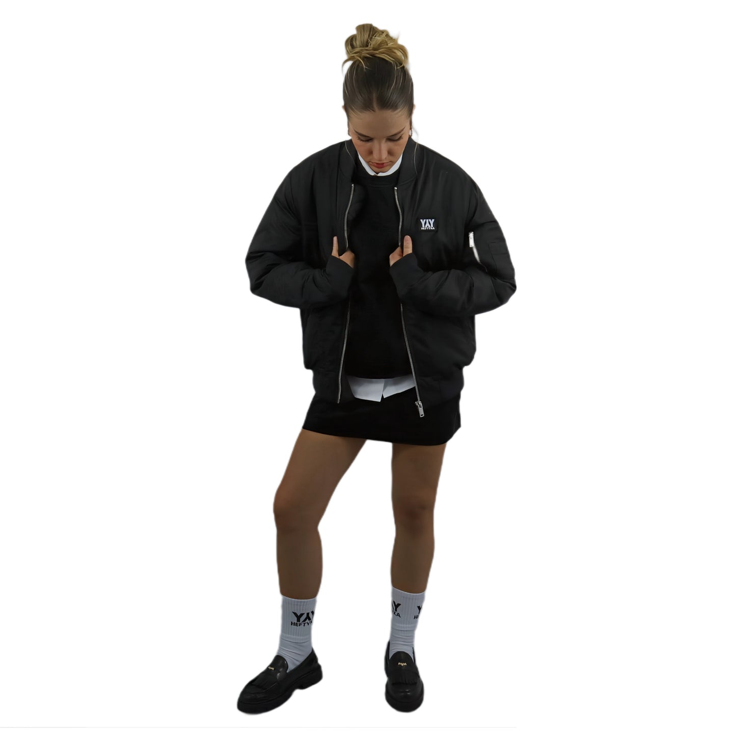 BOMBER JACKET Y BLACK