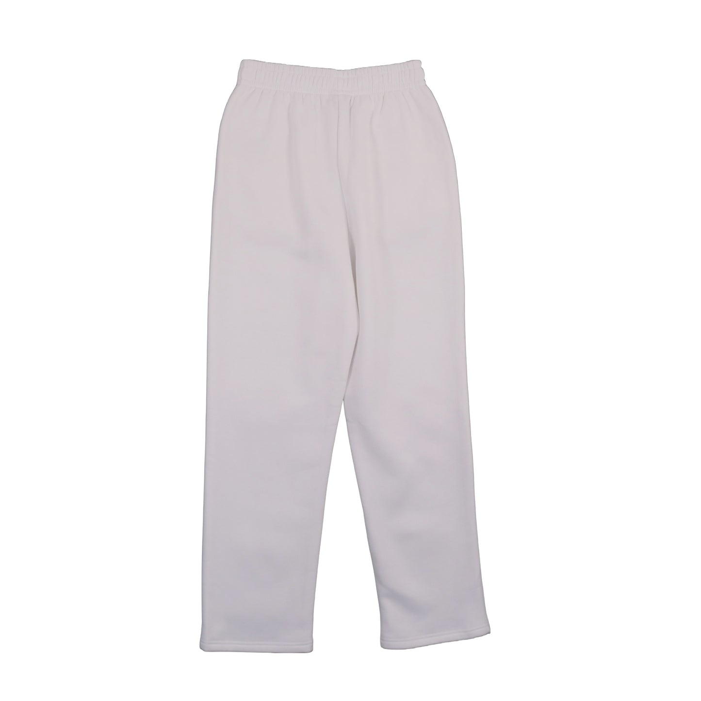 OPEN LEG JOGGER WHITE