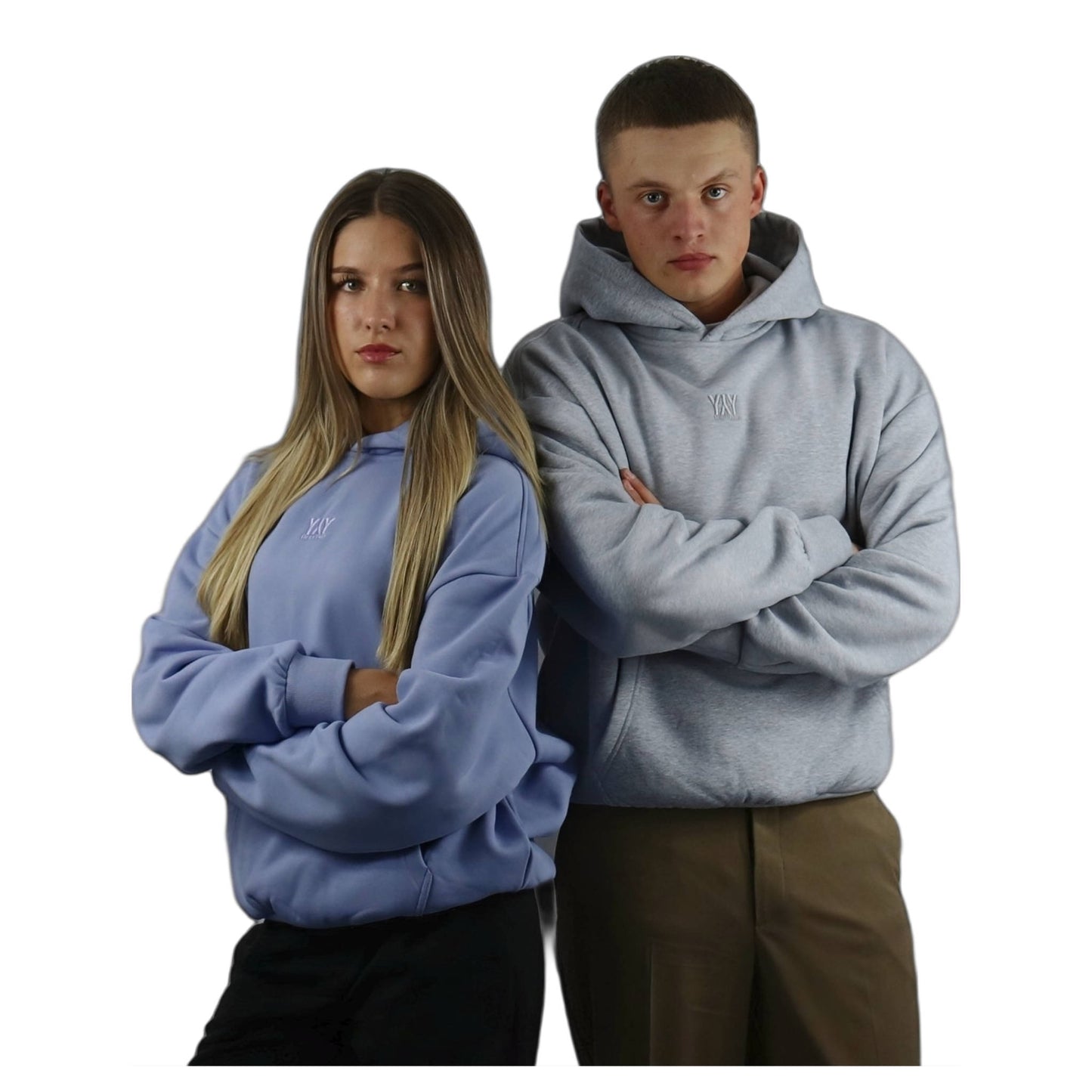 HOODIE X-TRA HEAVY HEATHER GREY