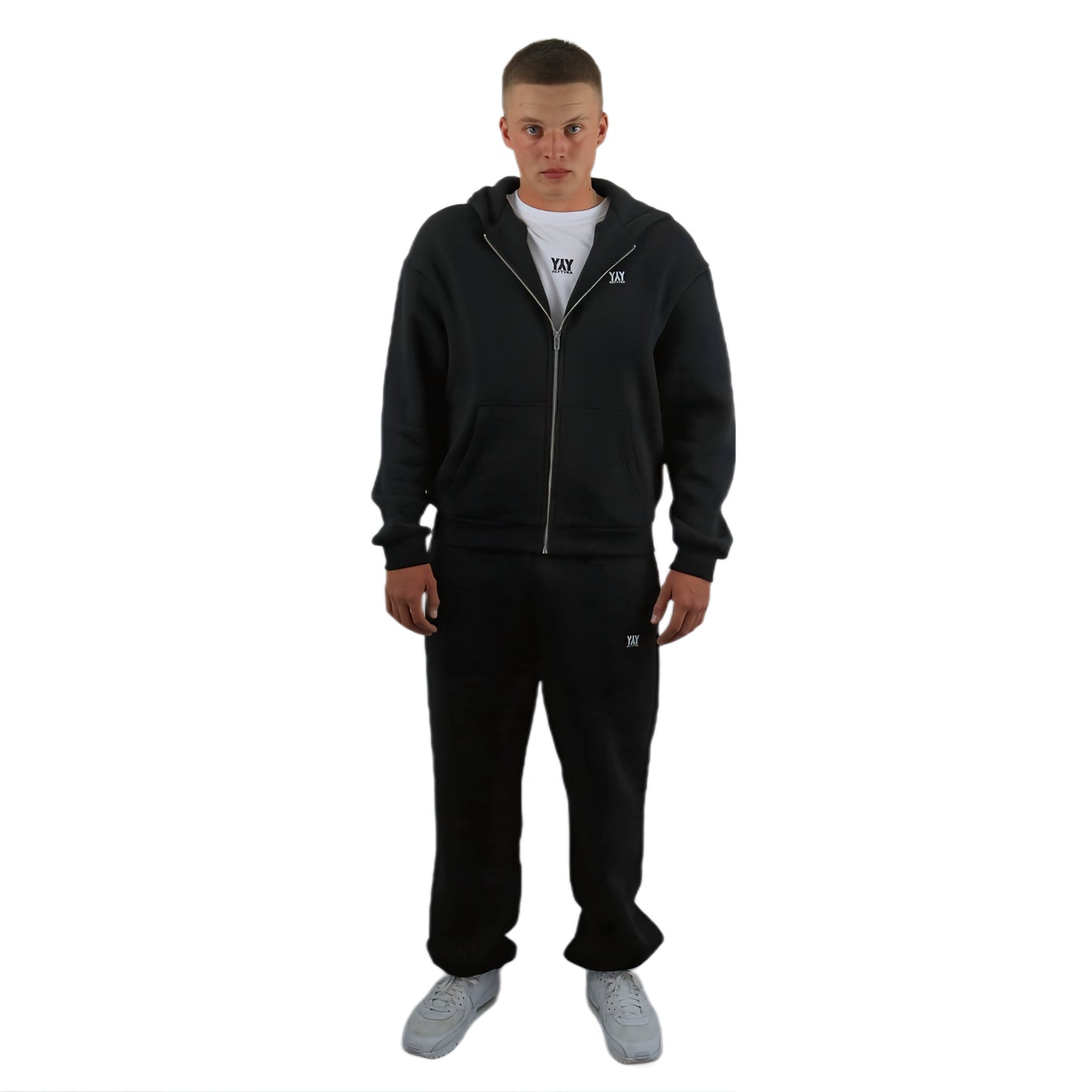 ZIP- HOODIE BLACK