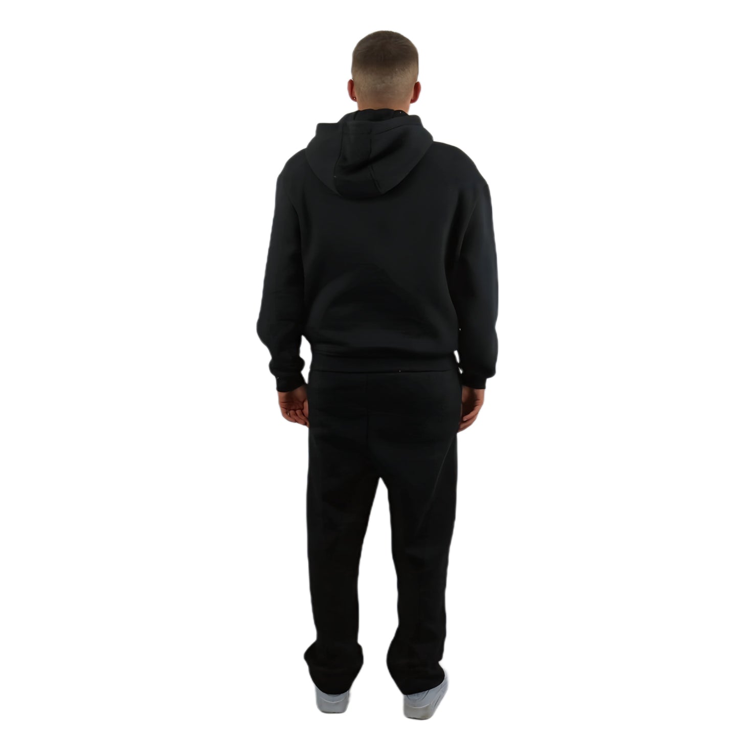 OPEN LEG JOGGER BLACK