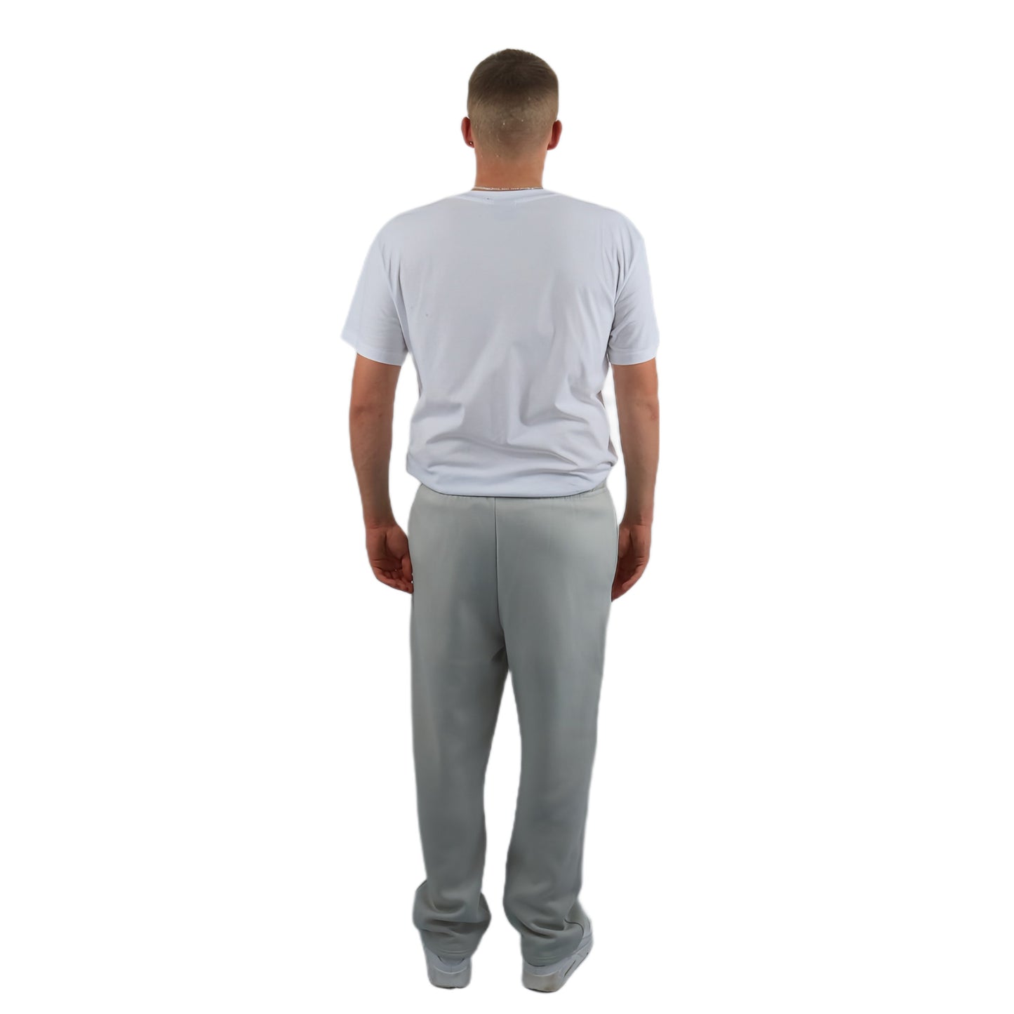 OPEN LEG JOGGER LIGHT GREY