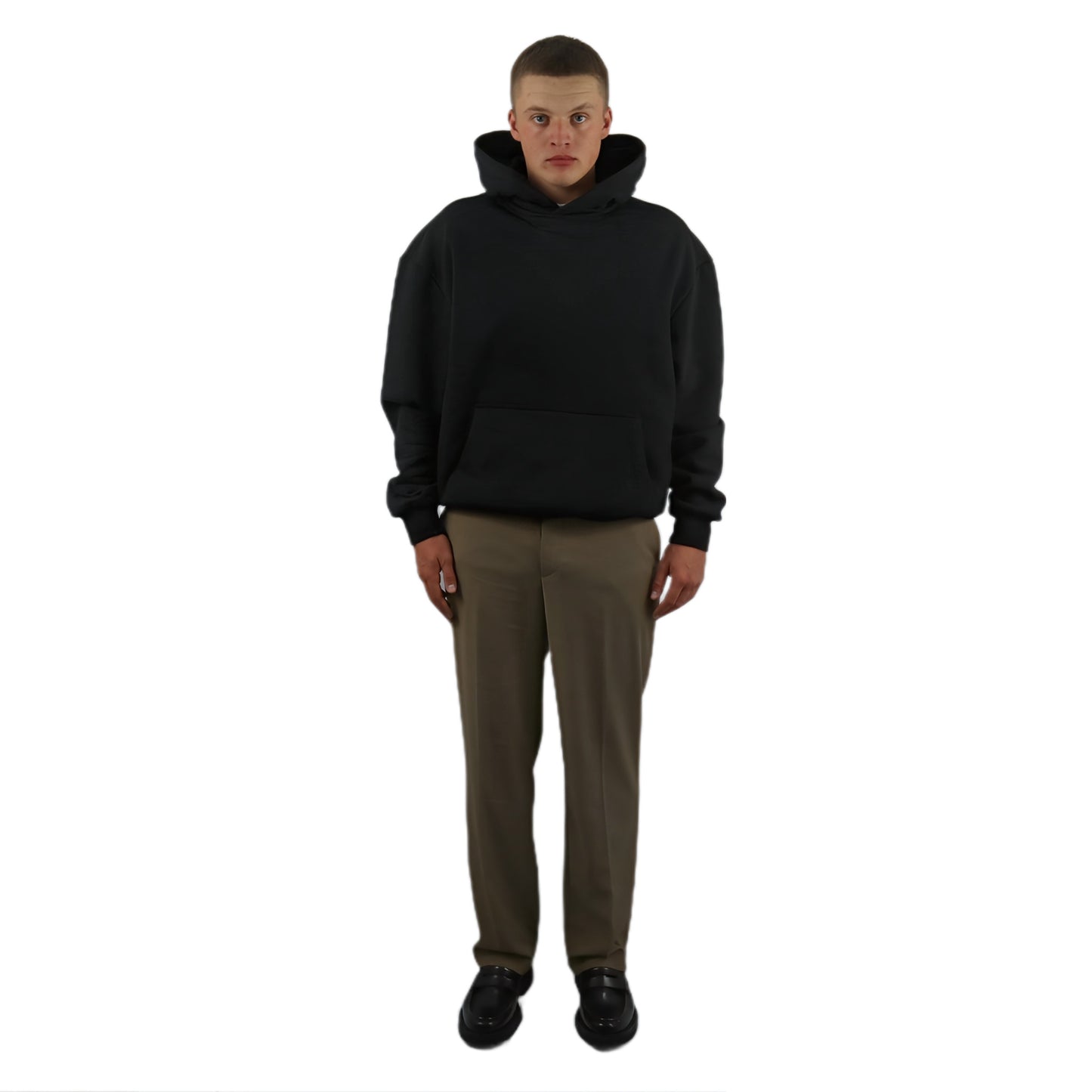 HOODIE X-TRA HEAVY BLACK
