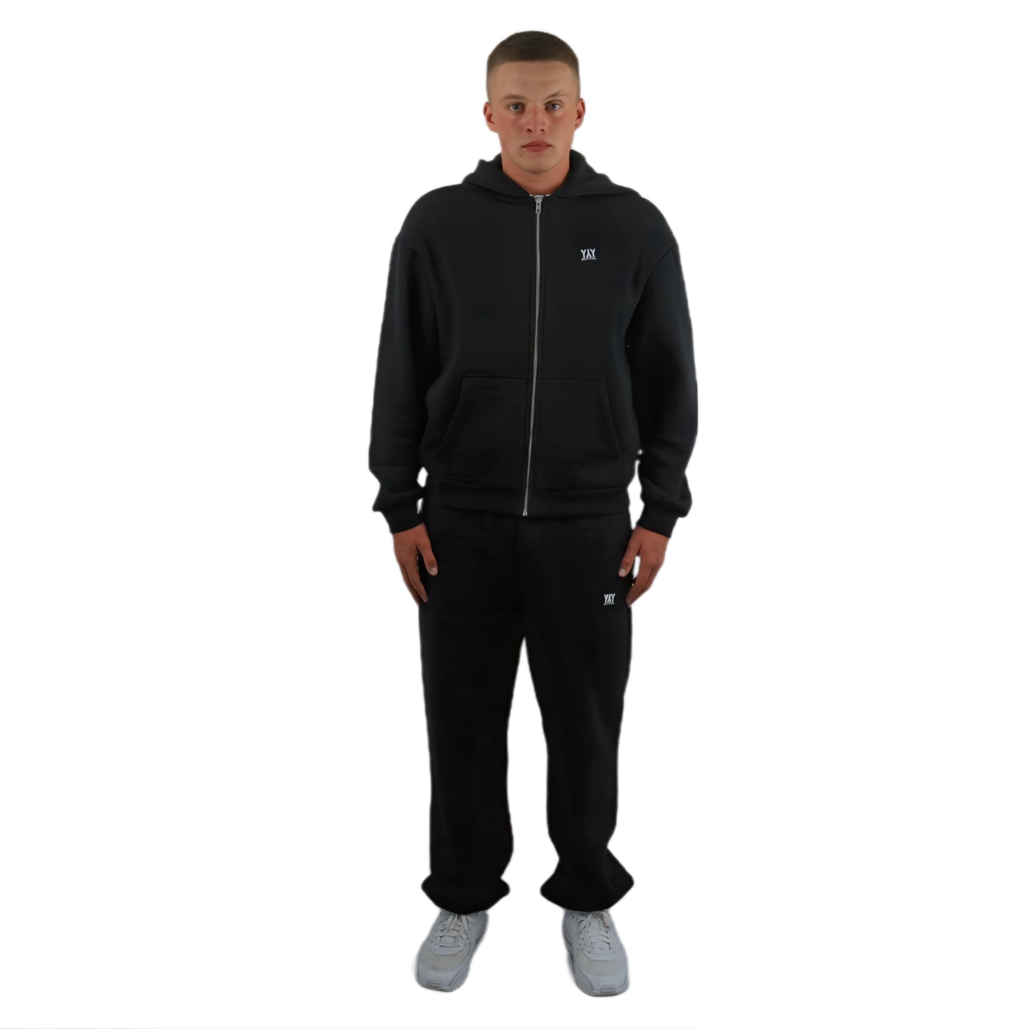 ZIP- HOODIE BLACK