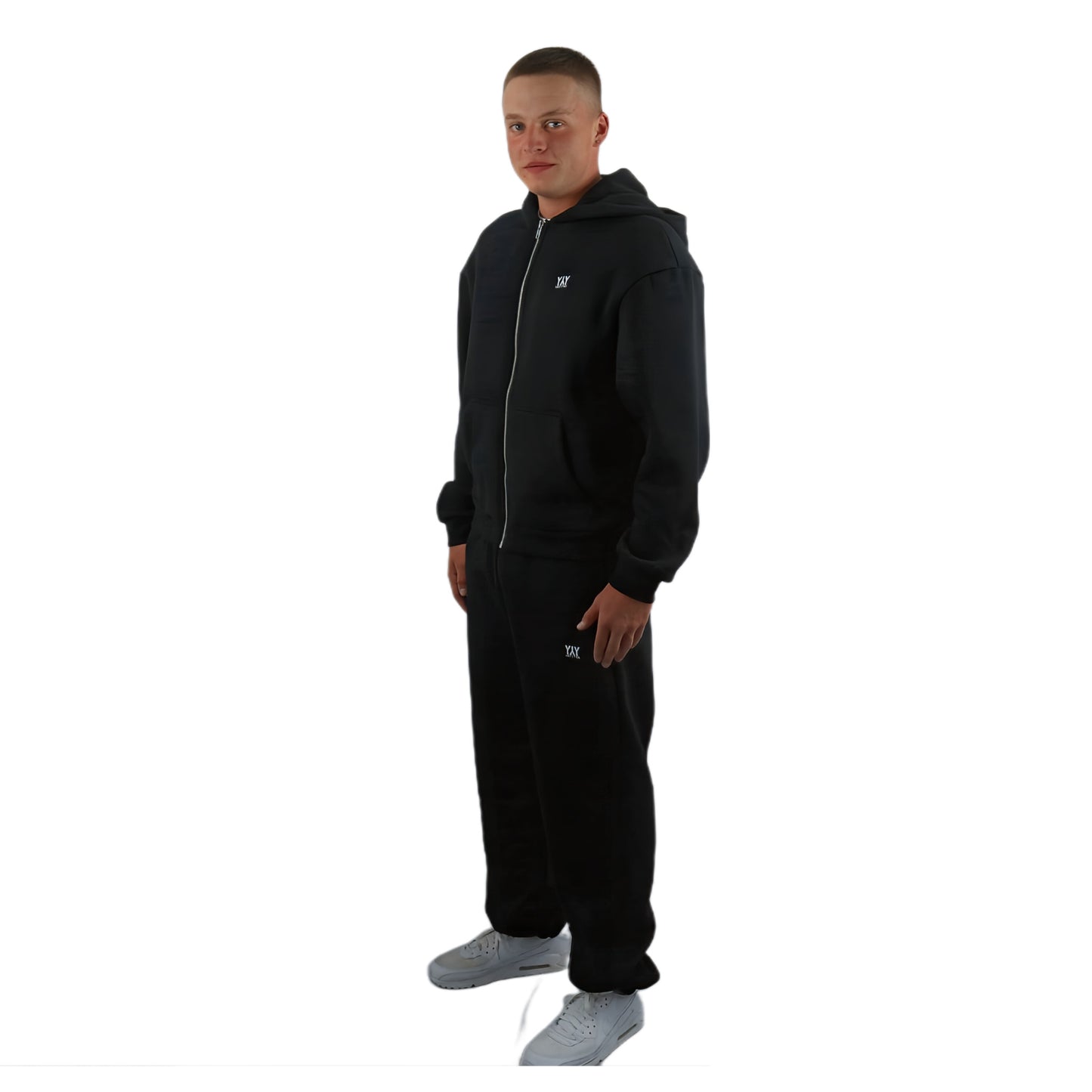 ZIP- HOODIE BLACK