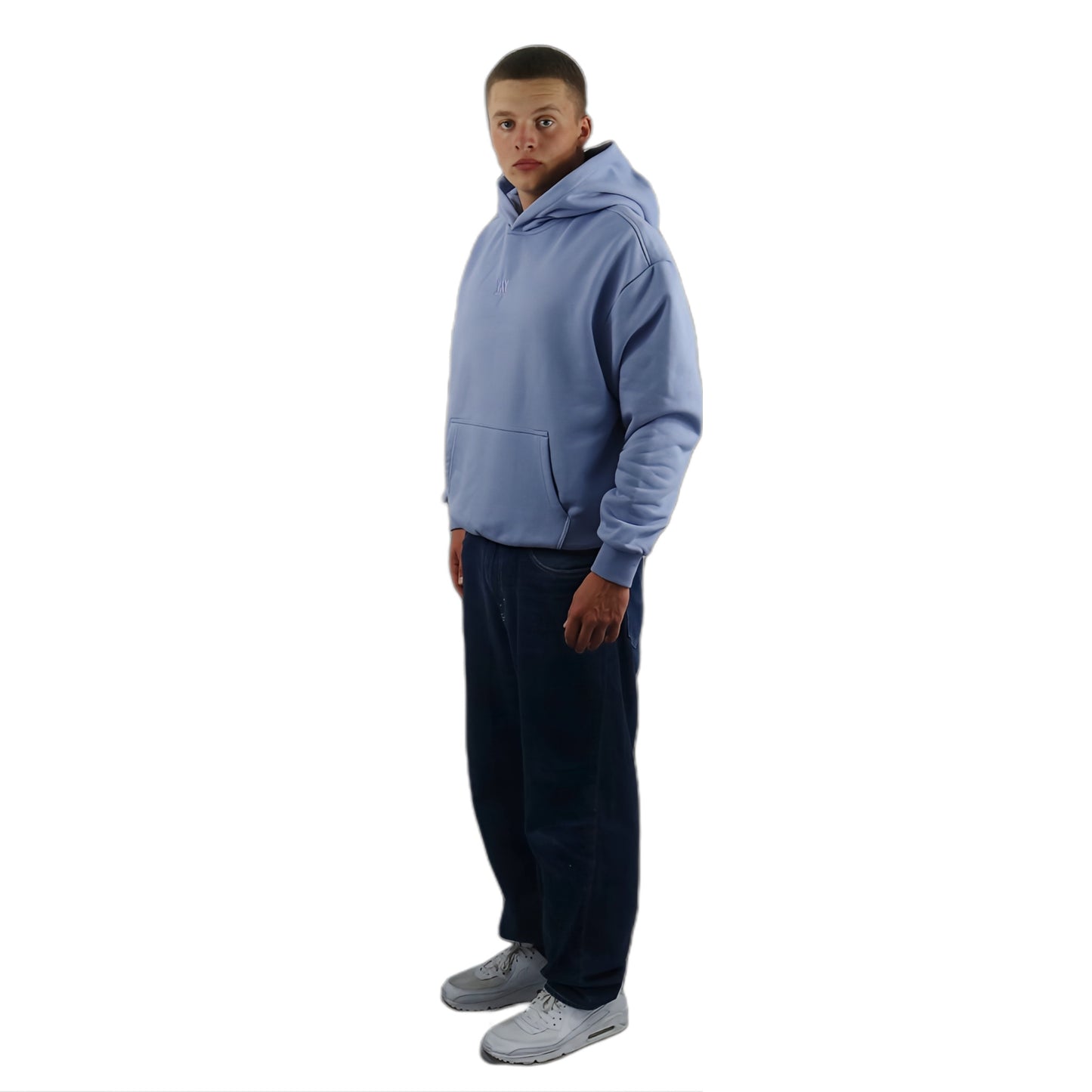 HOODIE X-TRA HEAVY SOFT VIO BLUE