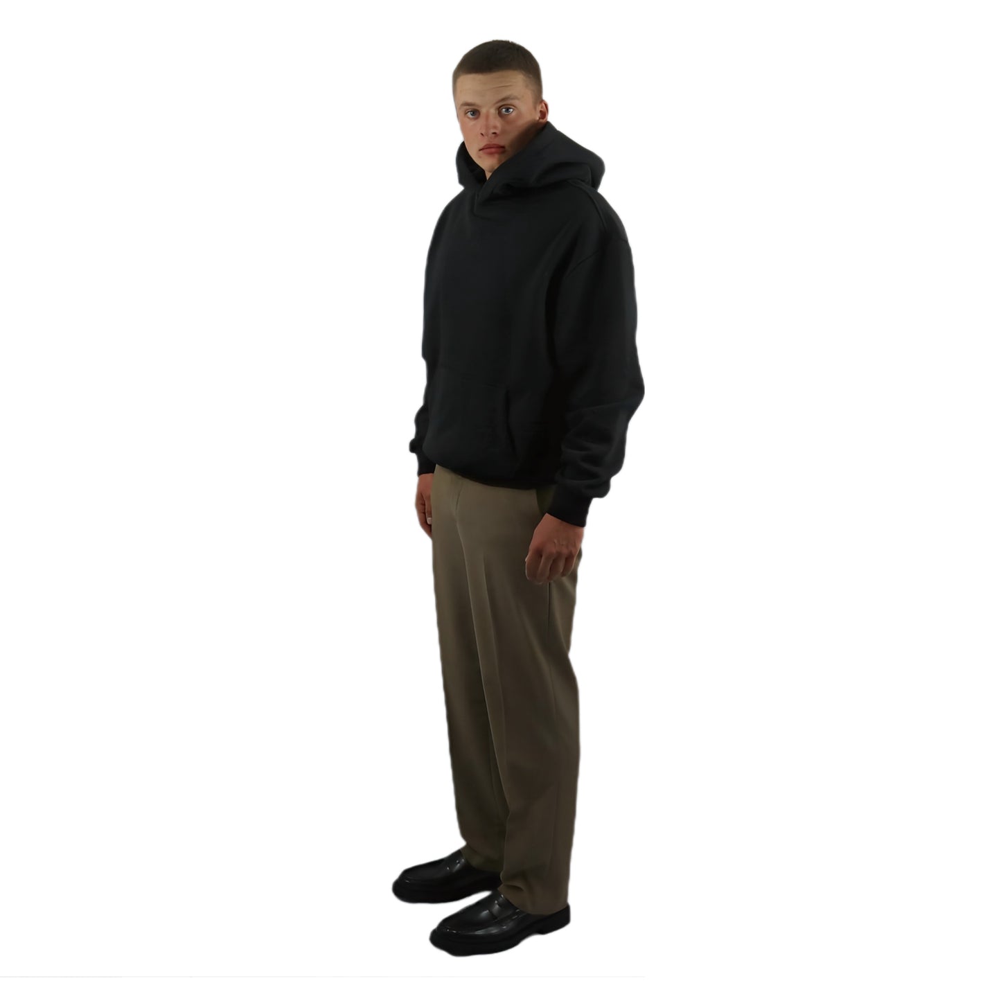 HOODIE X-TRA HEAVY BLACK