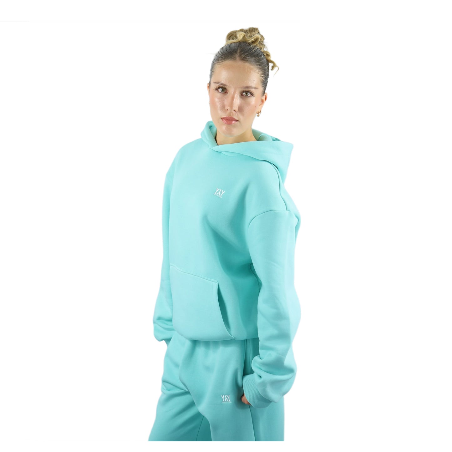 HOODIE WATER BLUE