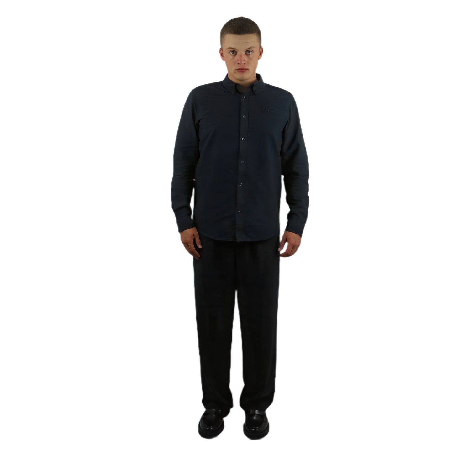 OXFORD SHIRT BLACK WASHED