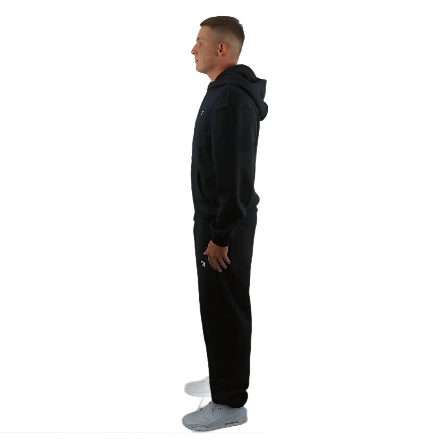 ZIP- HOODIE BLACK