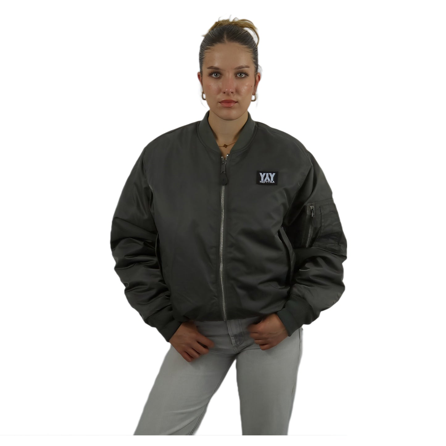 BOMBER JACKET ANTHRACITE