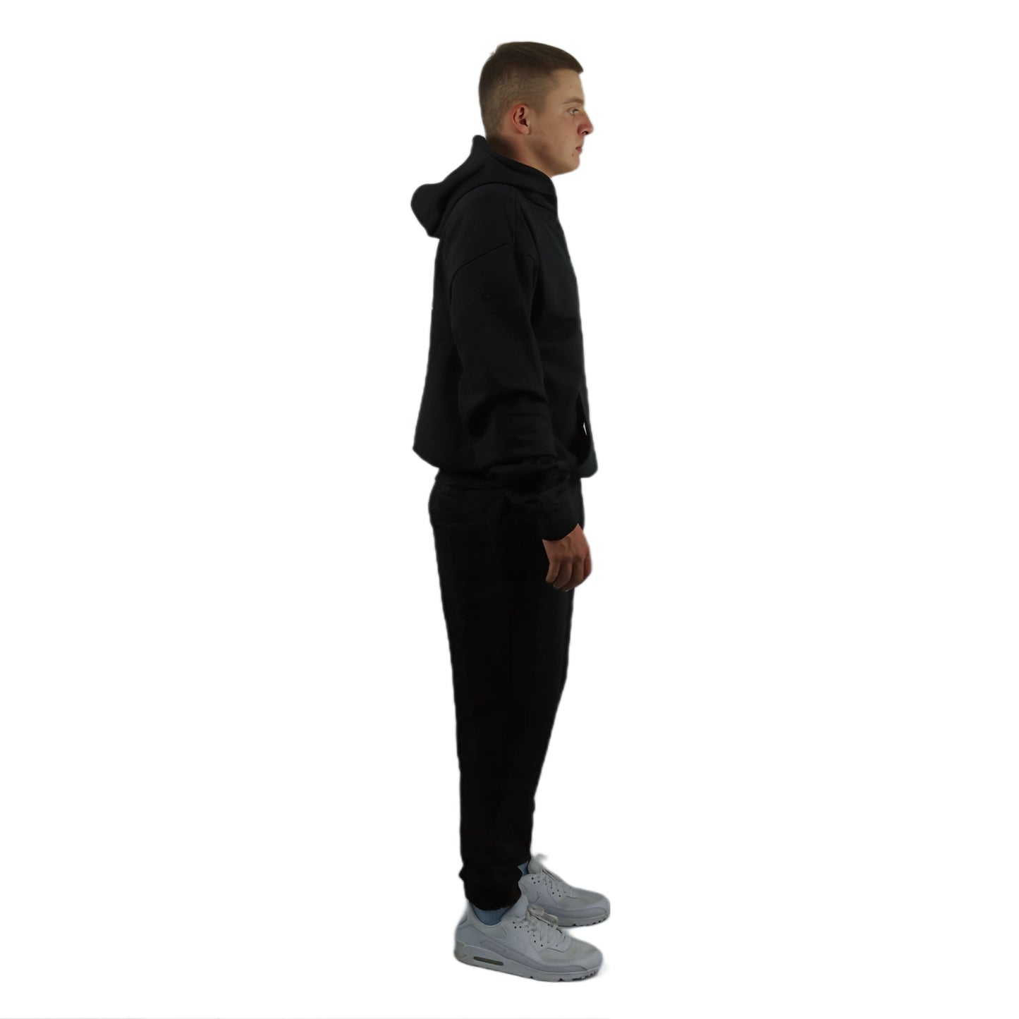 HOODIE HEAVY BLACK
