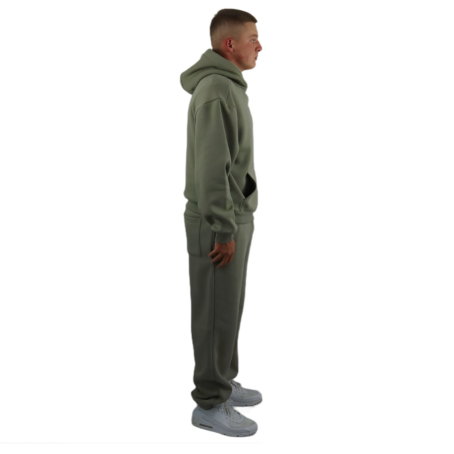 HOODIE SOFT OLIVE