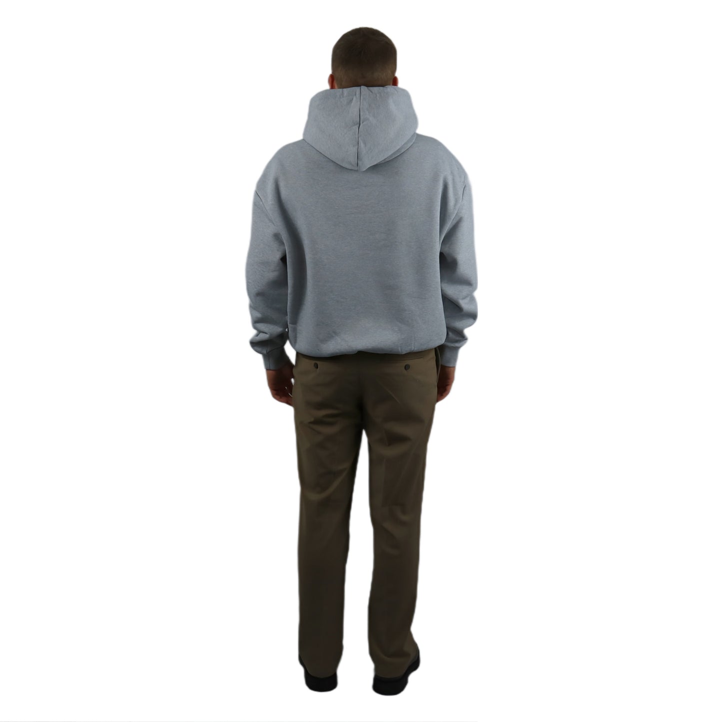 HOODIE X-TRA HEAVY HEATHER GREY