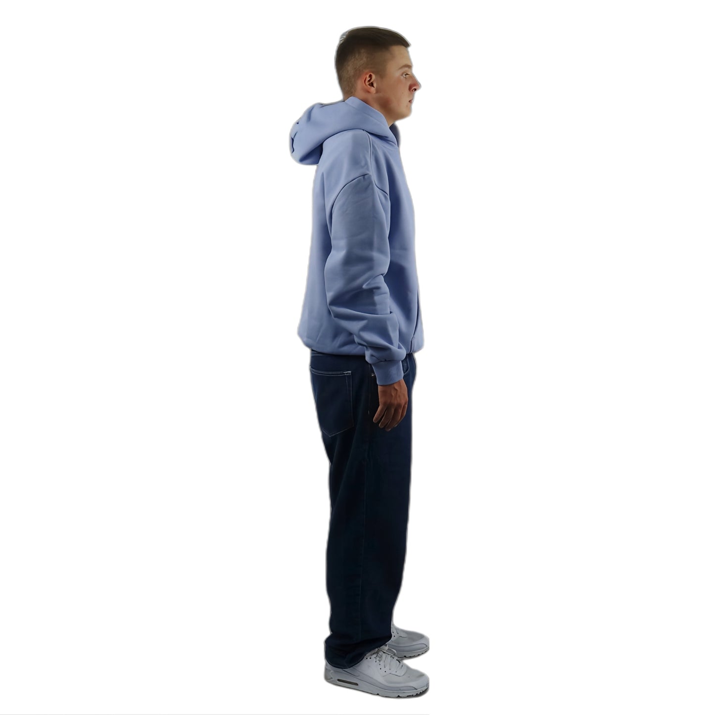 HOODIE X-TRA HEAVY SOFT VIO BLUE