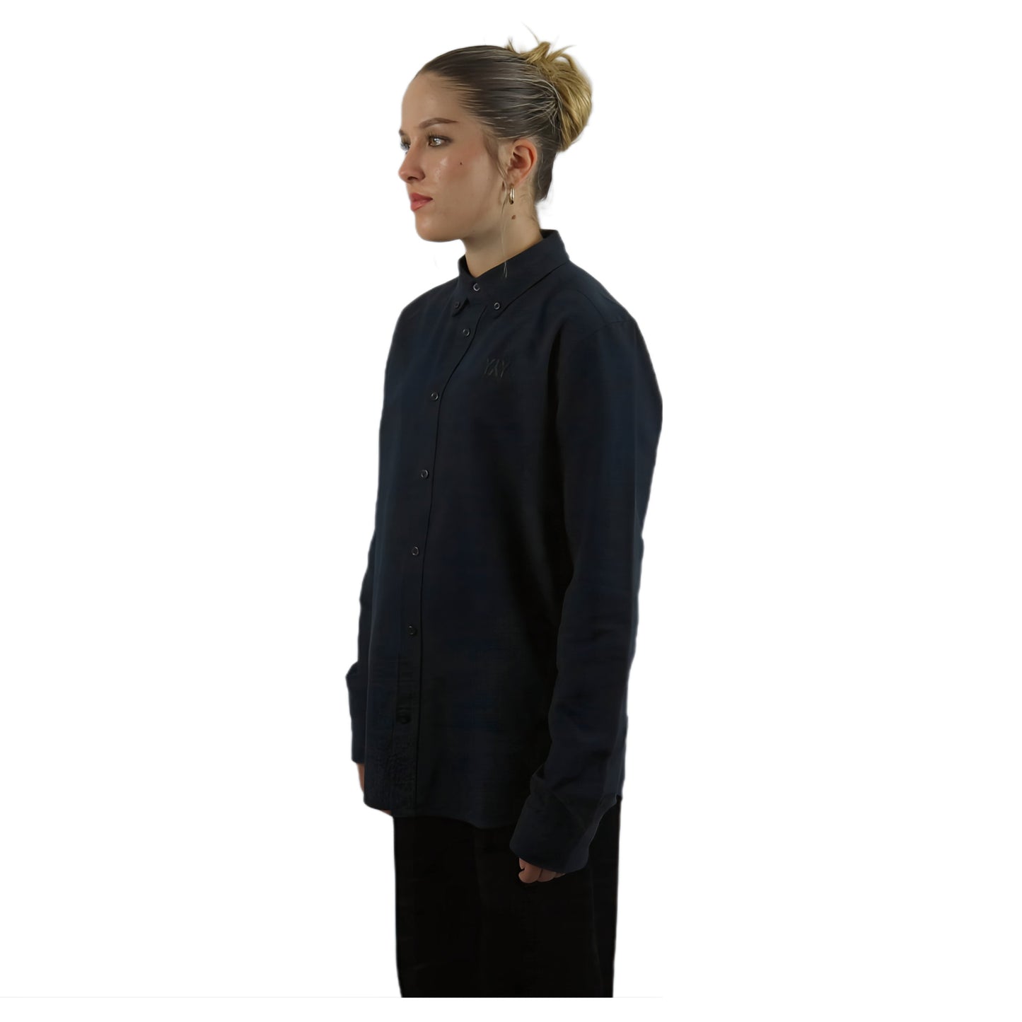 OXFORD SHIRT BLACK WASHED