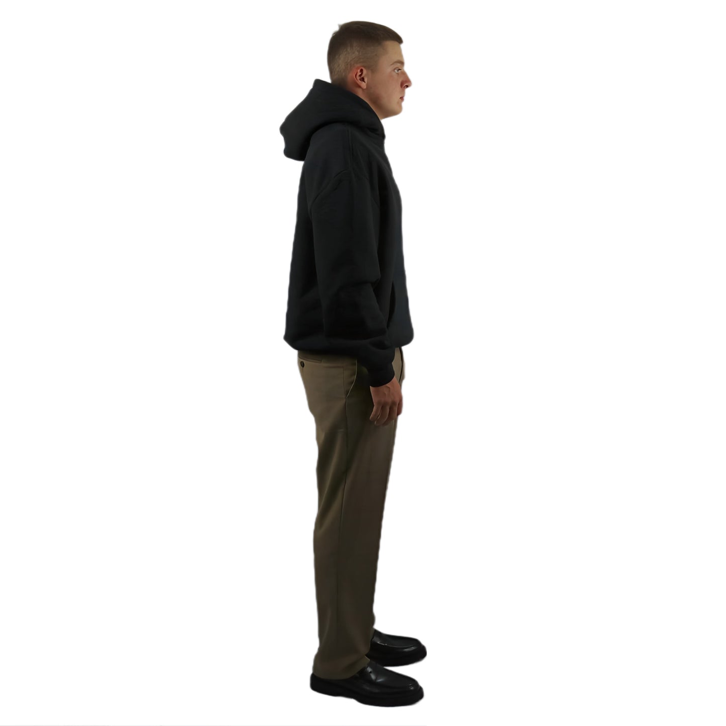 HOODIE X-TRA HEAVY BLACK