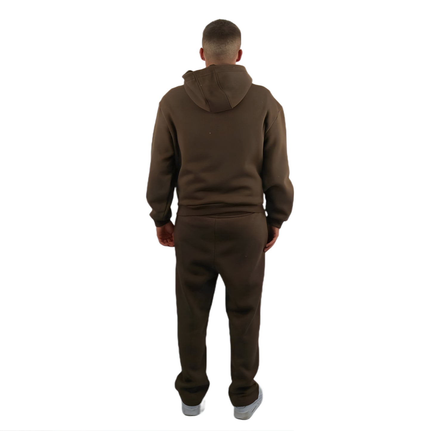 OPEN LEG JOGGER CHOCOLATE BROWN