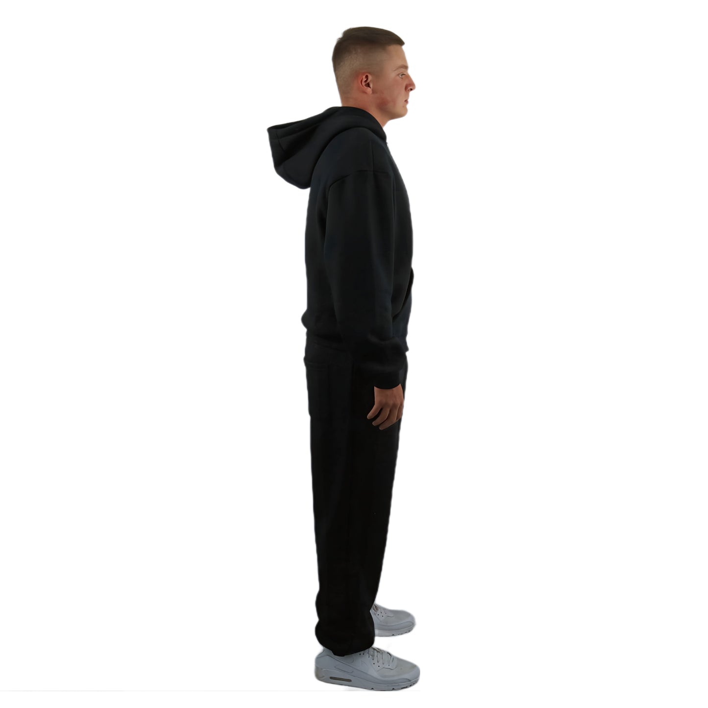 ZIP- HOODIE BLACK