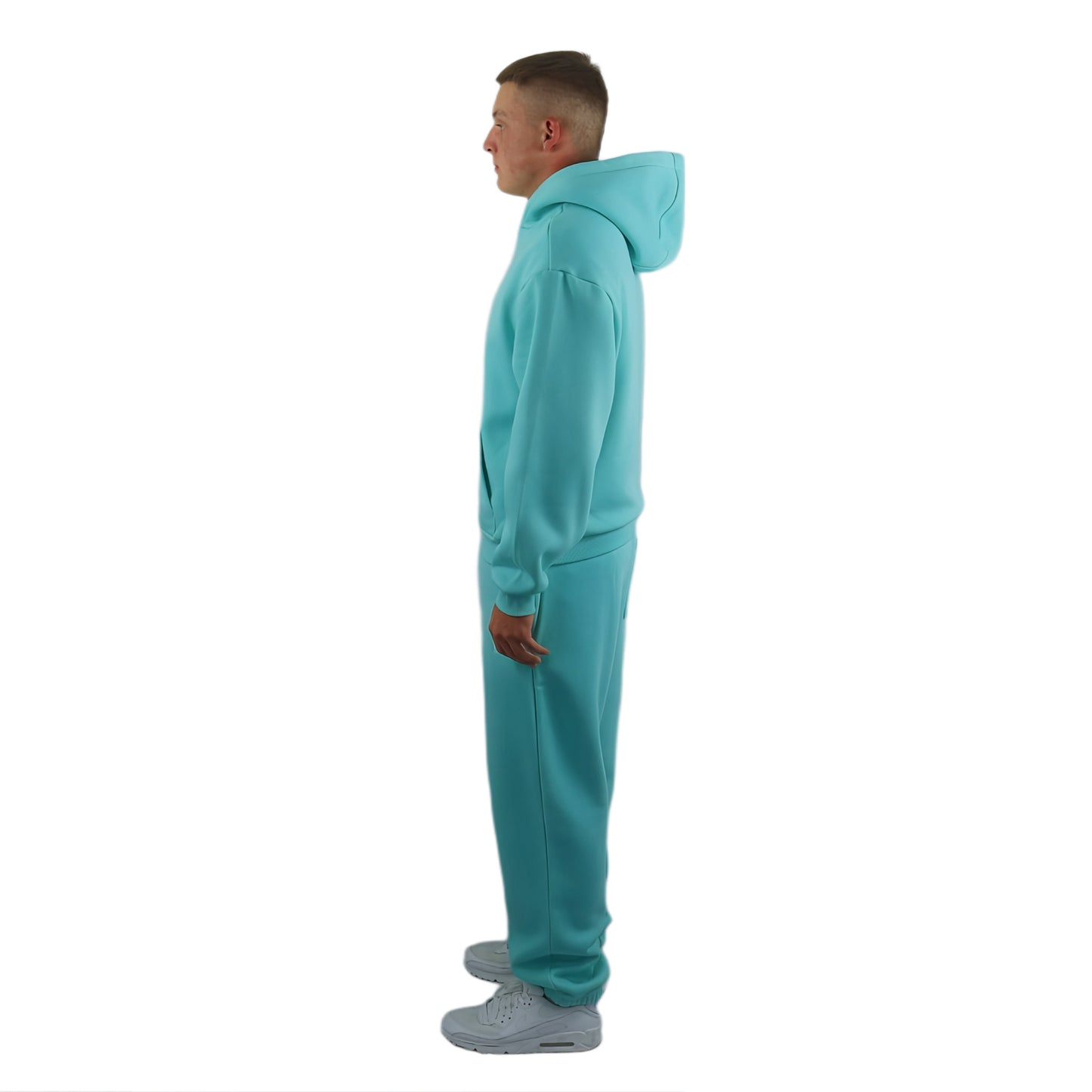 CUFF JOGGER WATER BLUE