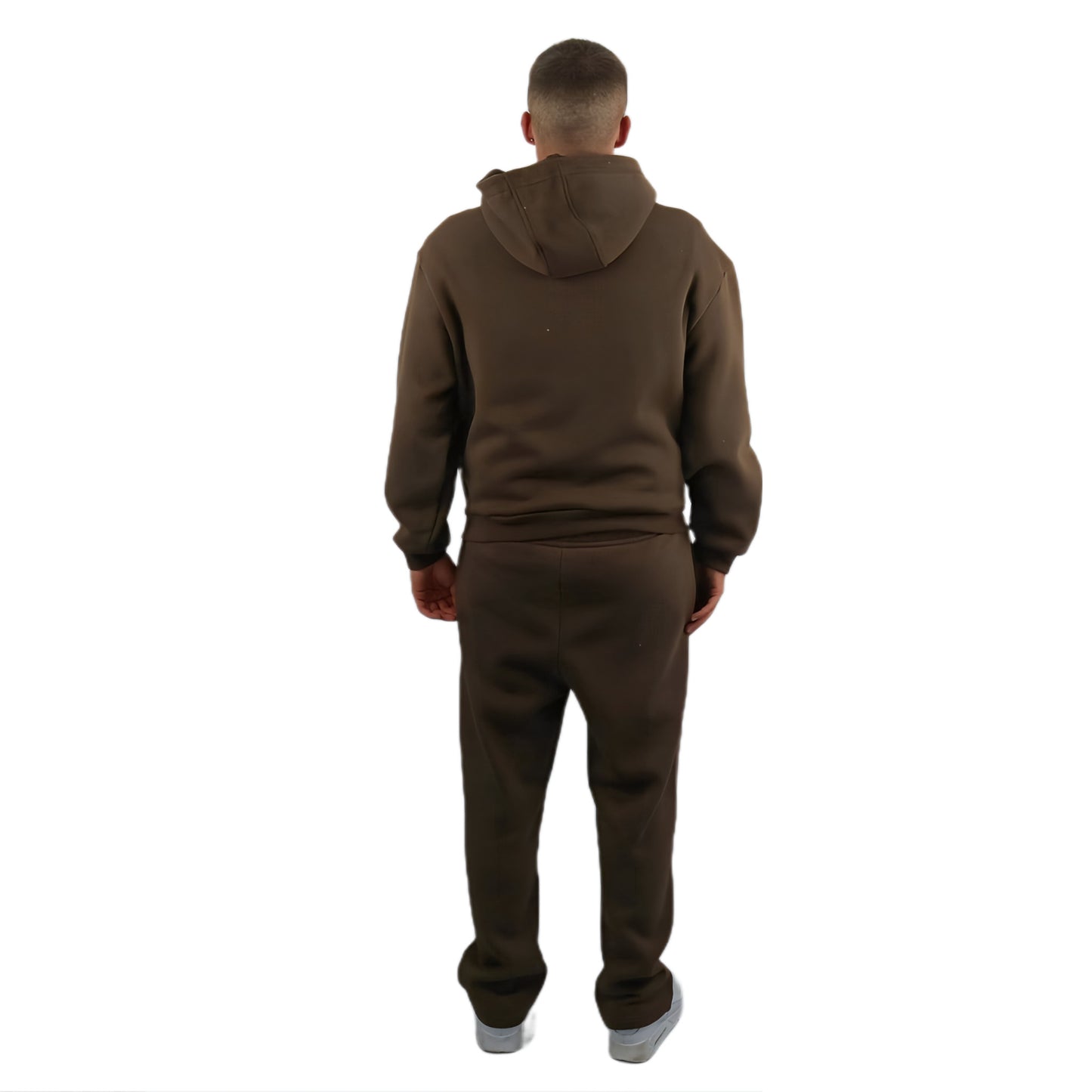 ZIP- HOODIE CHOCOLATE BROWN
