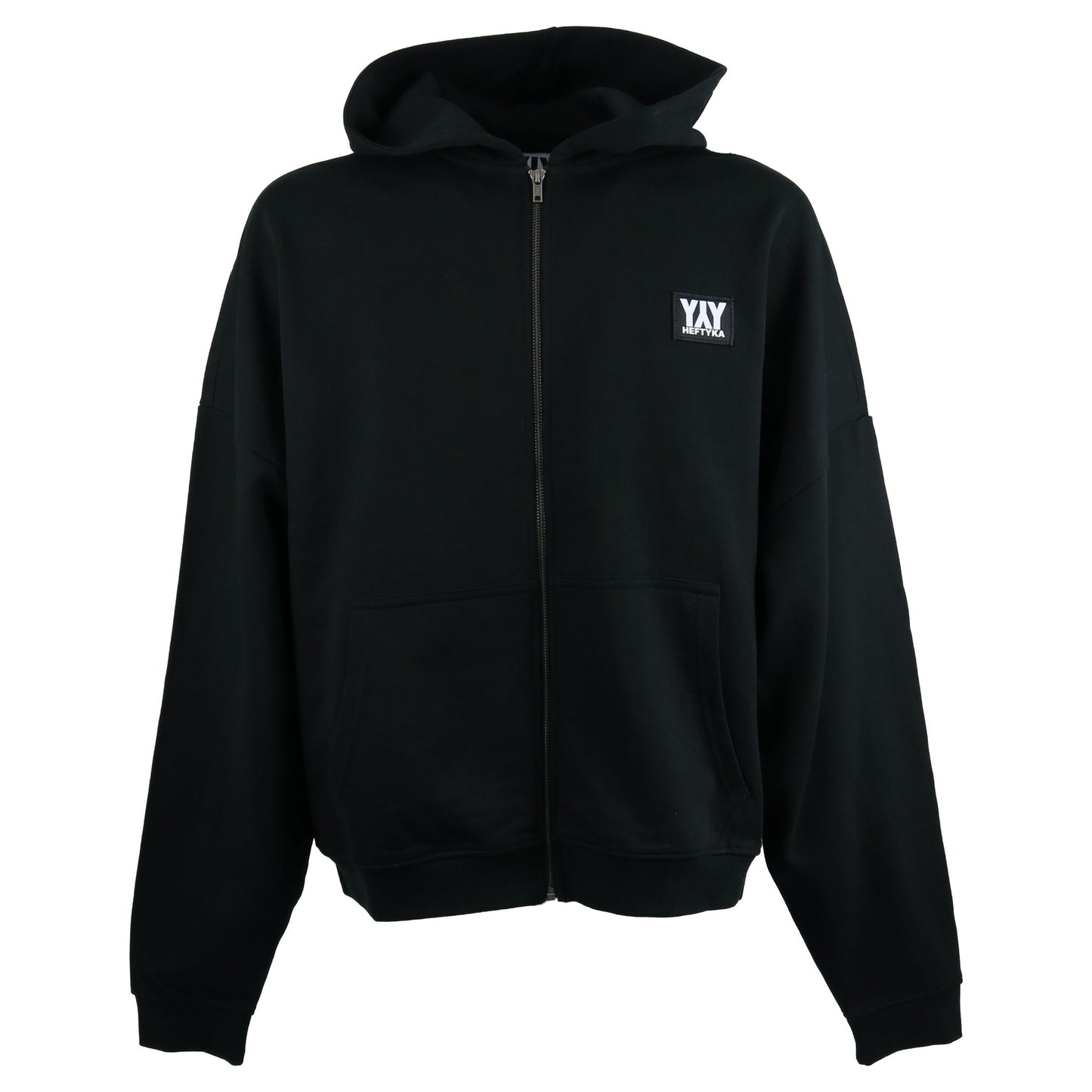 ZIP HOODIE HEAVY BLACK