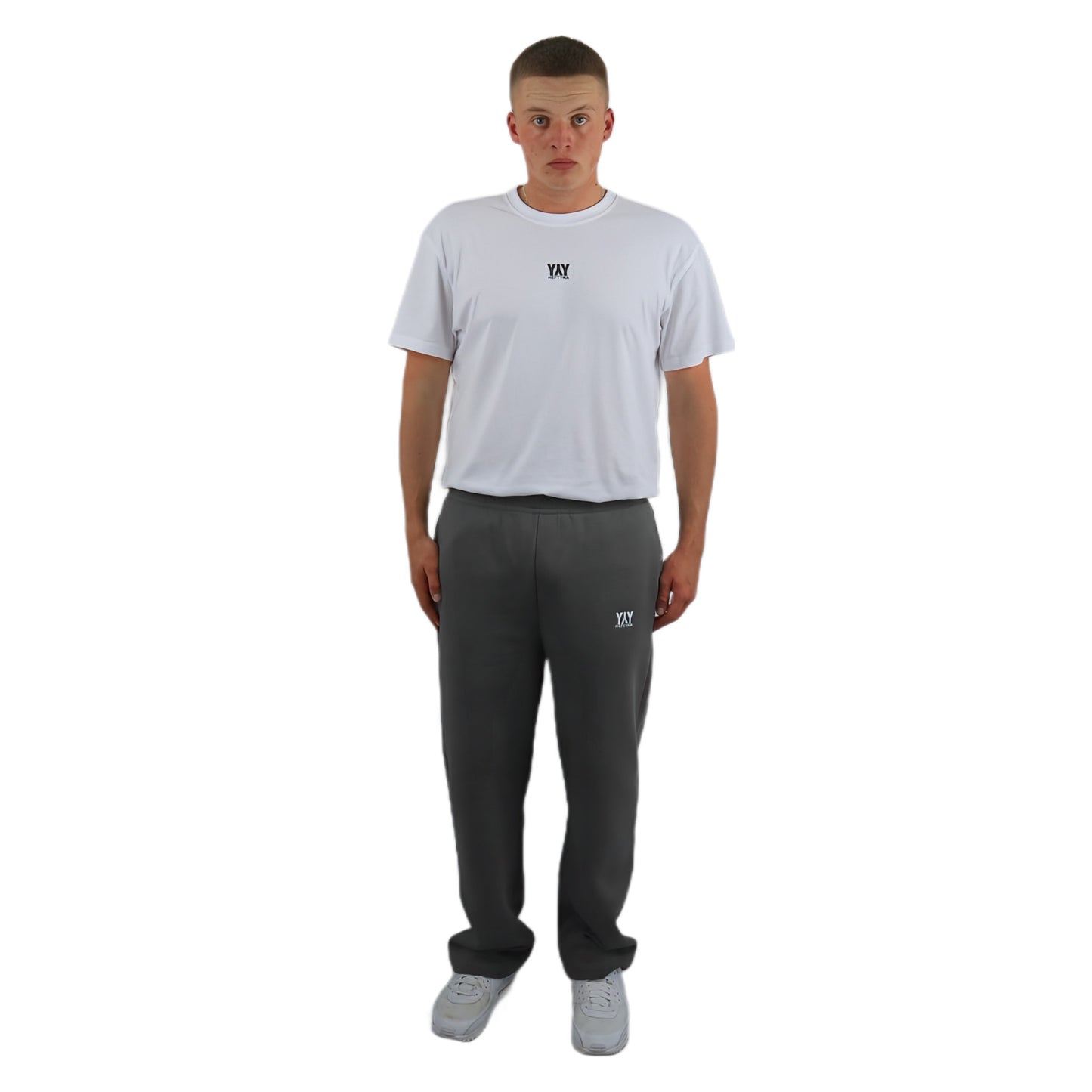 OPEN LEG JOGGER ANTHRACITE