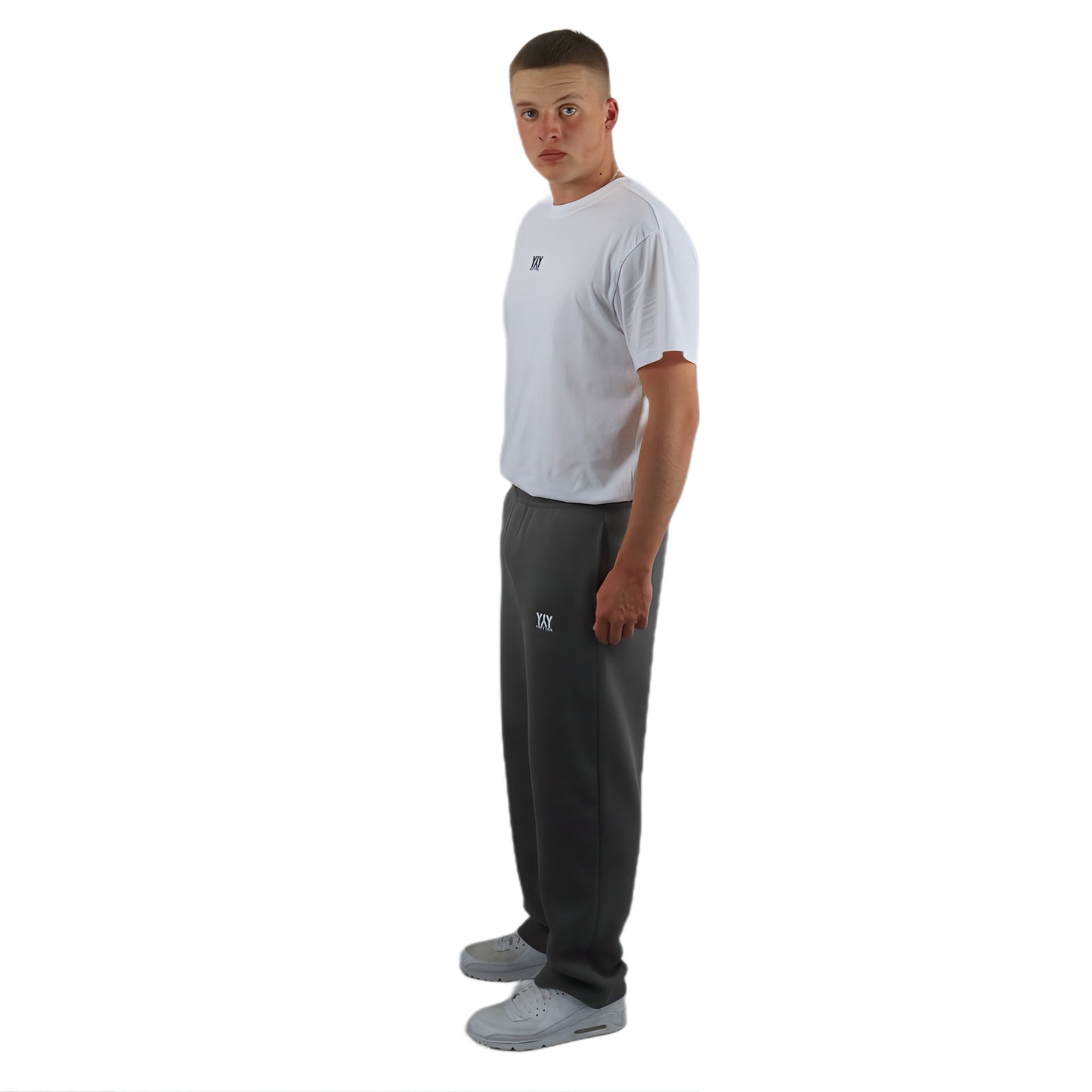 OPEN LEG JOGGER ANTHRACITE