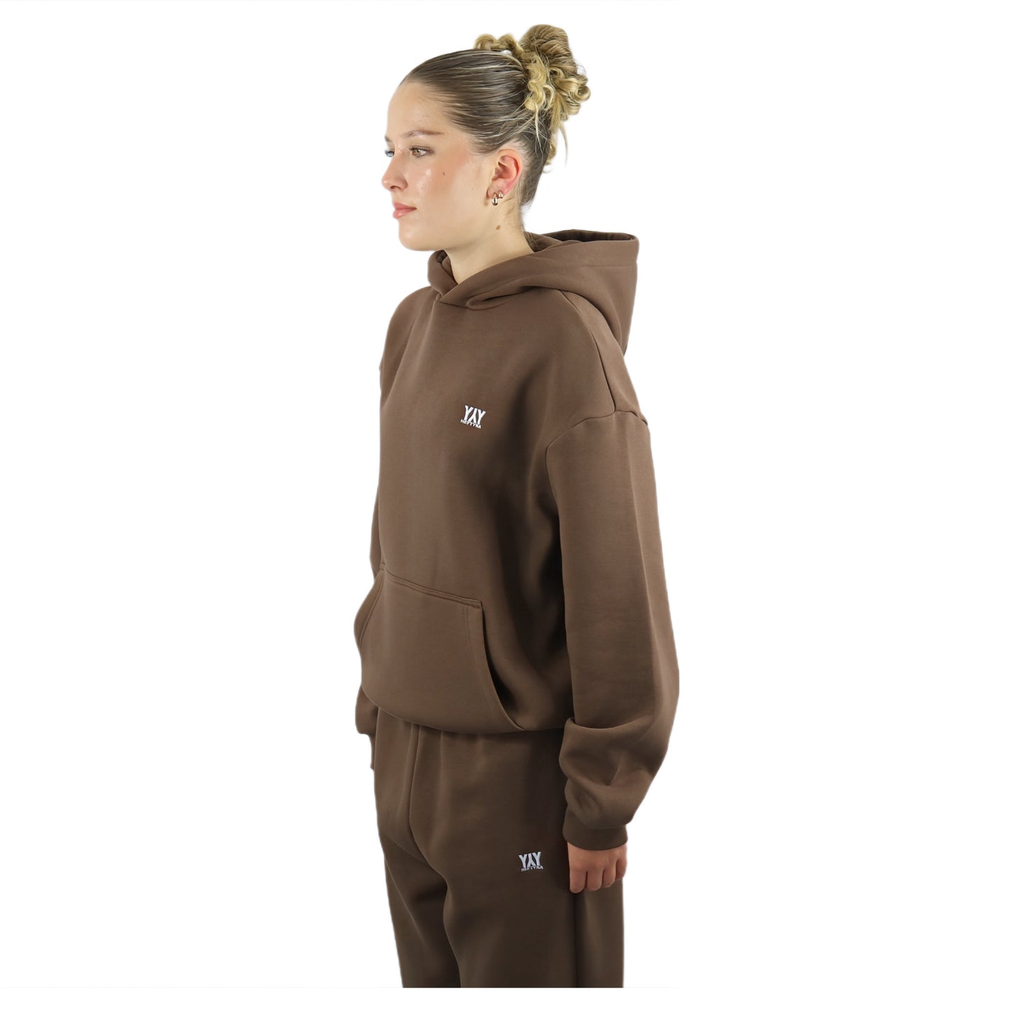 HOODIE CHOCOLATE BROWN