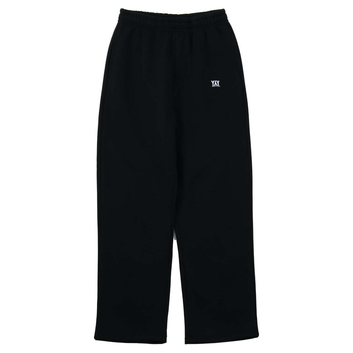 OPEN LEG JOGGER BLACK