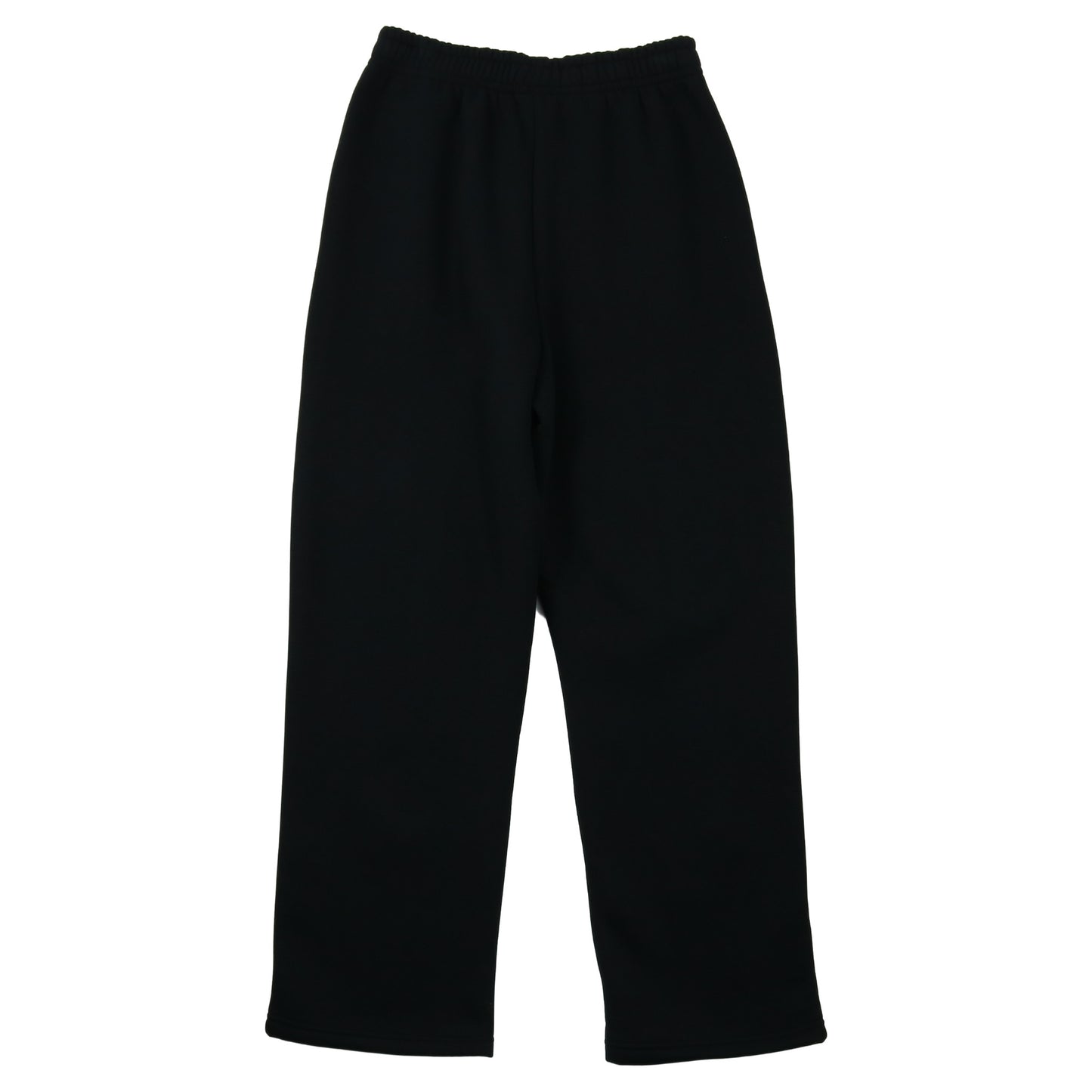 OPEN LEG JOGGER BLACK