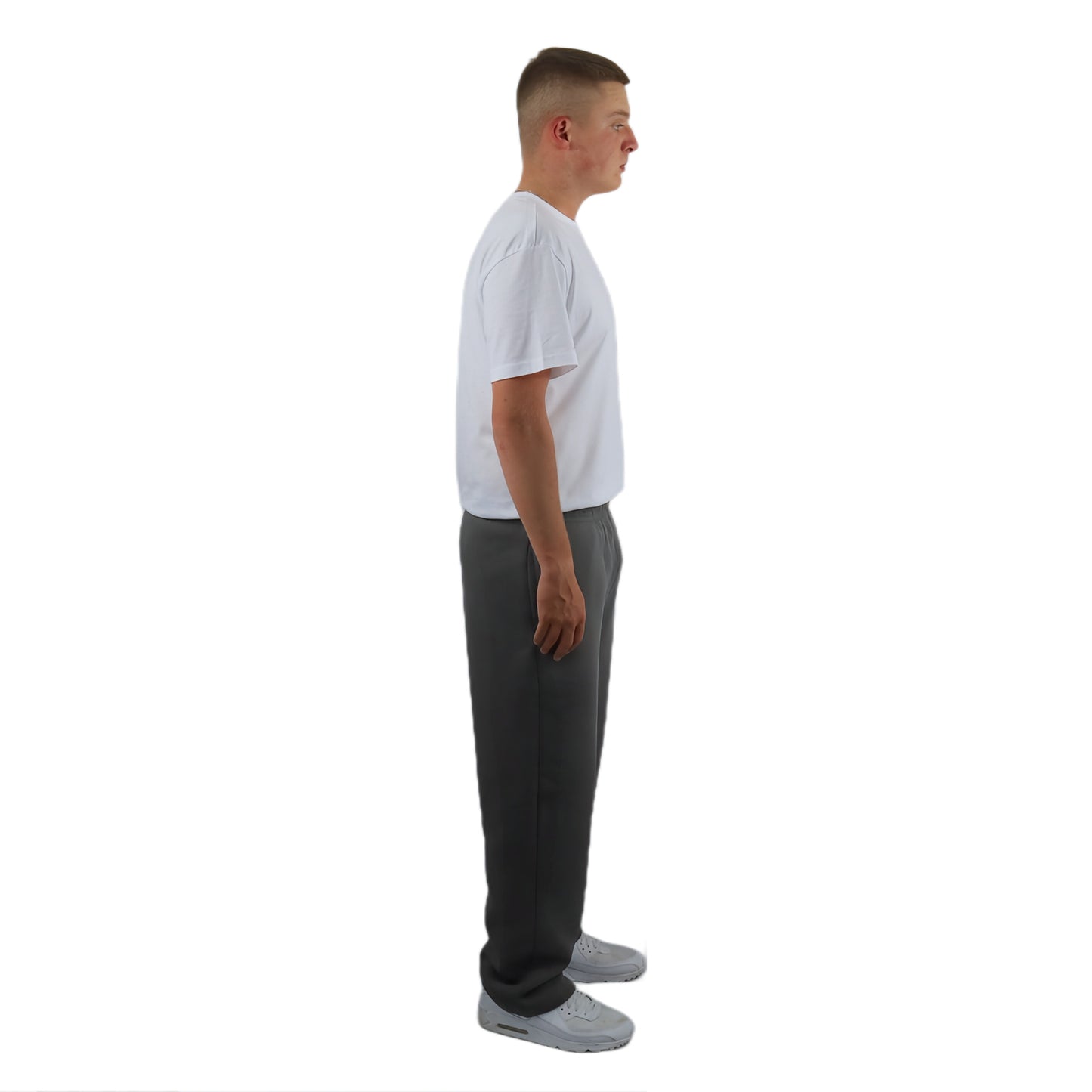 OPEN LEG JOGGER ANTHRACITE