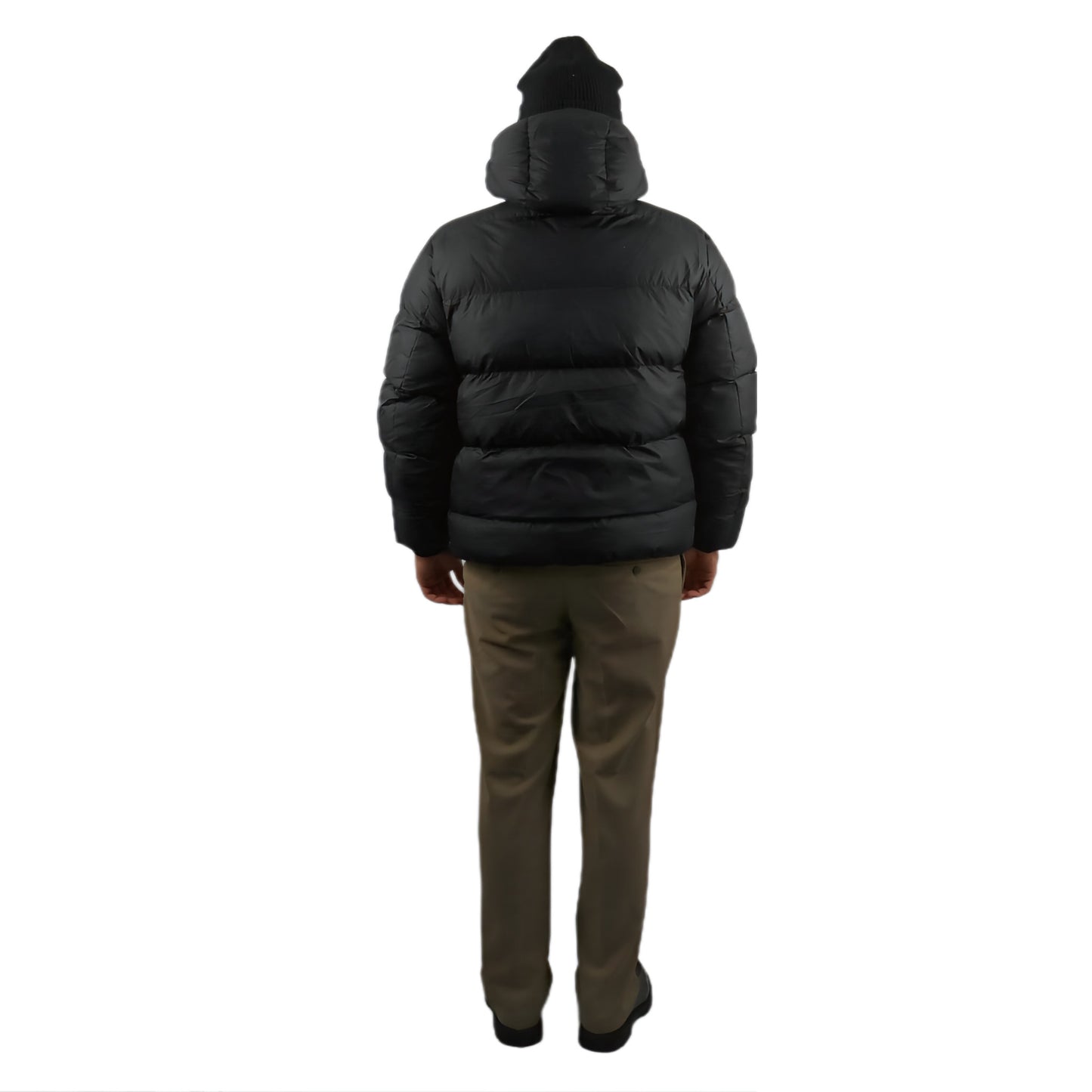 PUFFER OVERSIZE JACKET BLACK