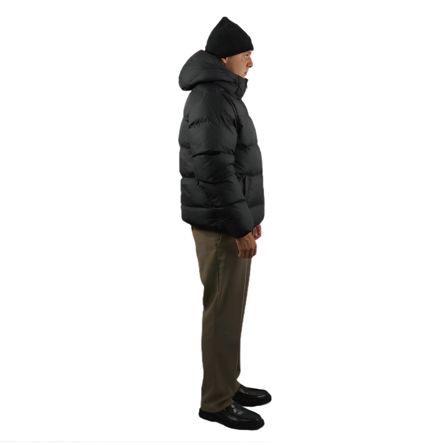 PUFFER OVERSIZE JACKET BLACK
