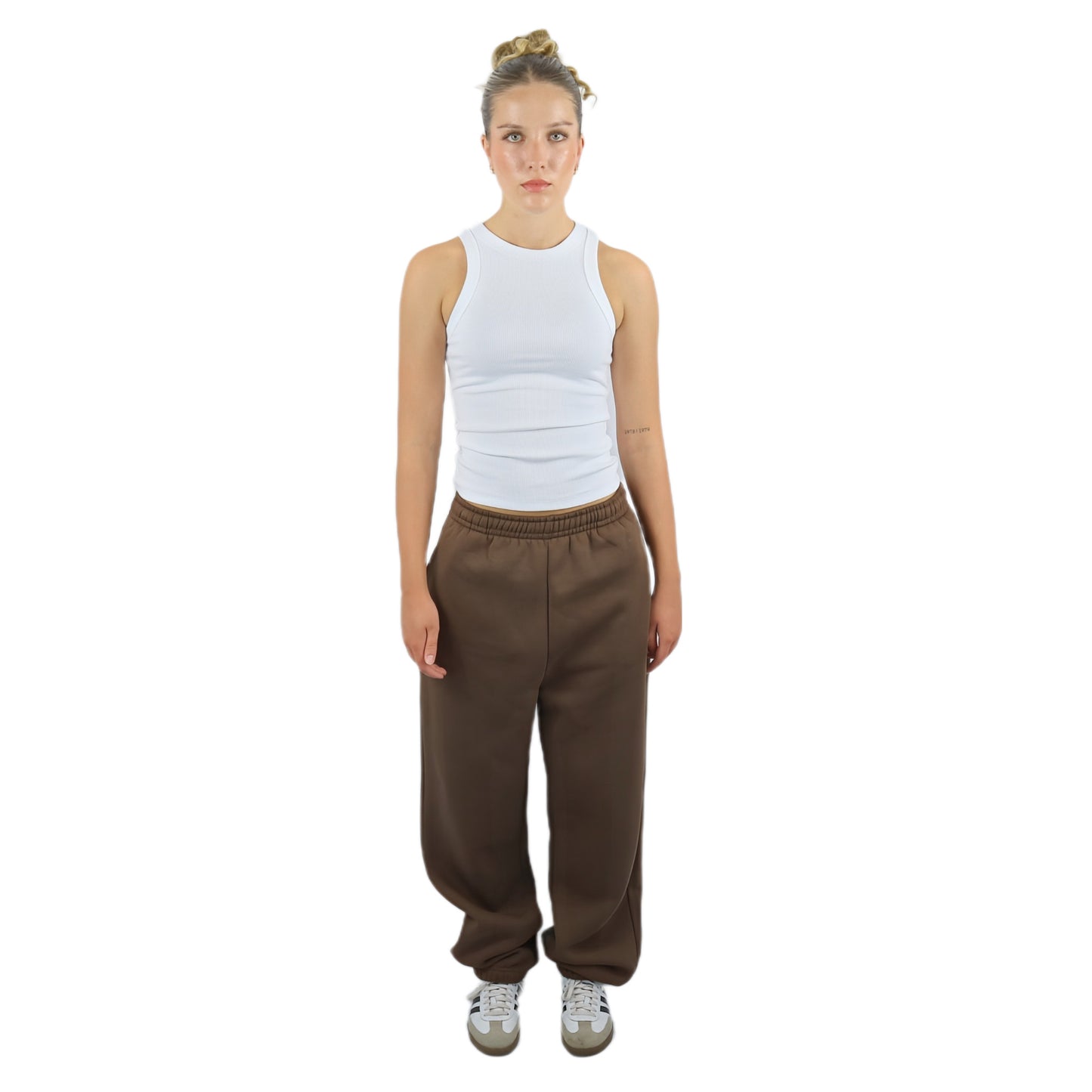 CUFF JOGGER CHOCOLATE BROWN