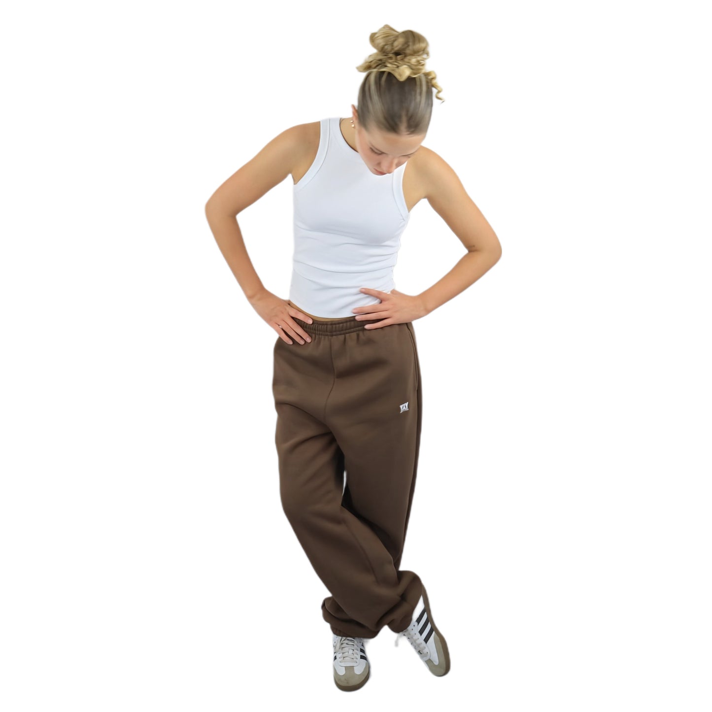 CUFF JOGGER CHOCOLATE BROWN
