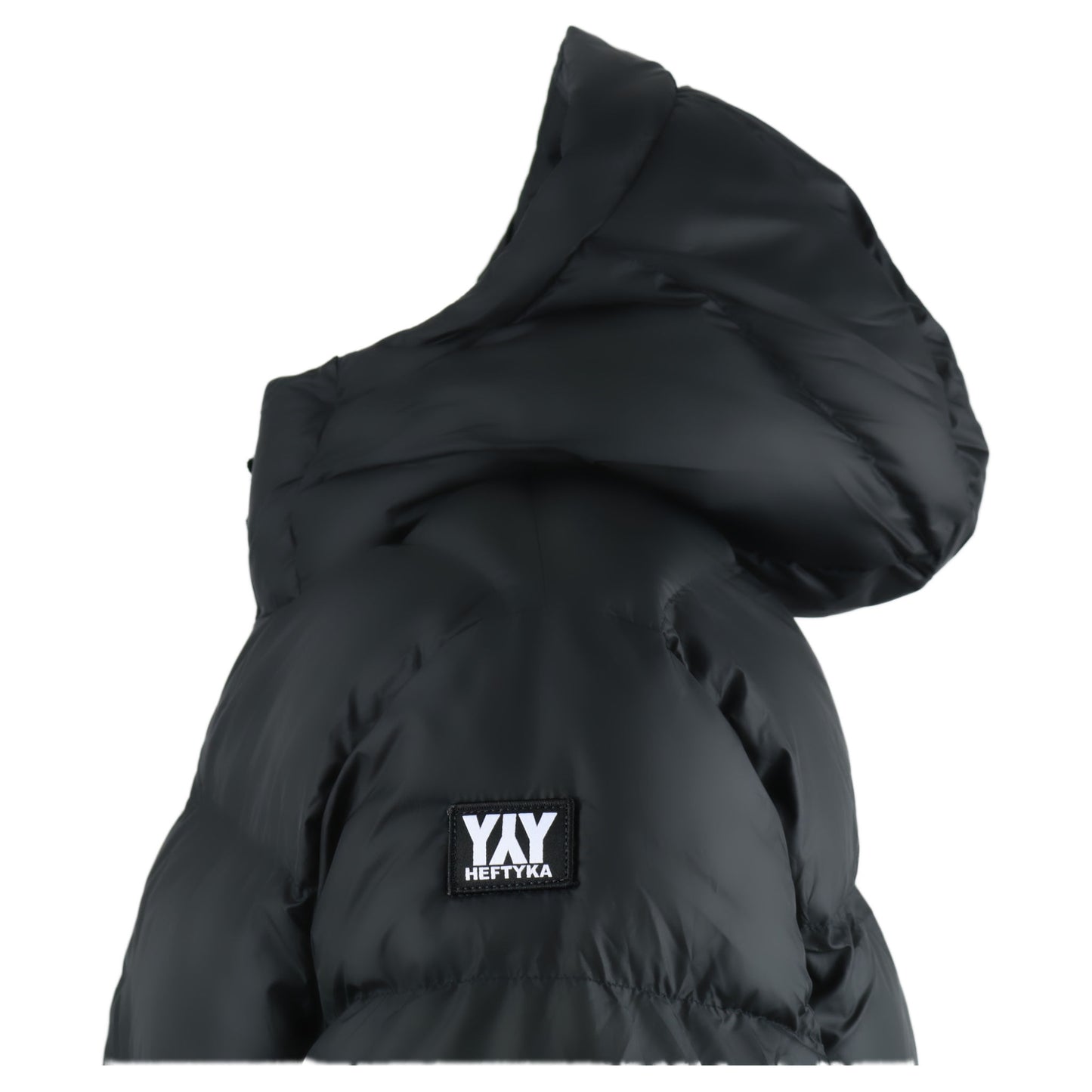 PUFFER OVERSIZE JACKET BLACK
