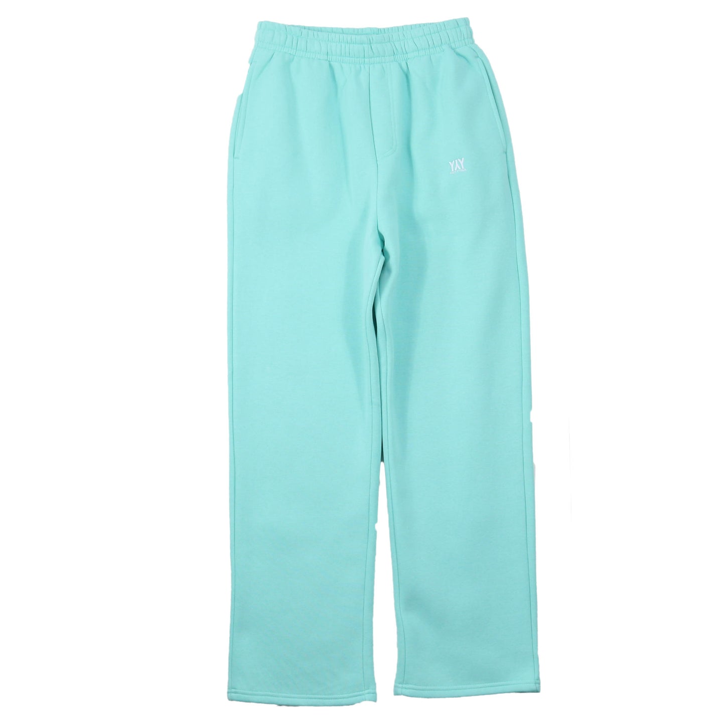 OPEN LEG JOGGER WATER BLUE